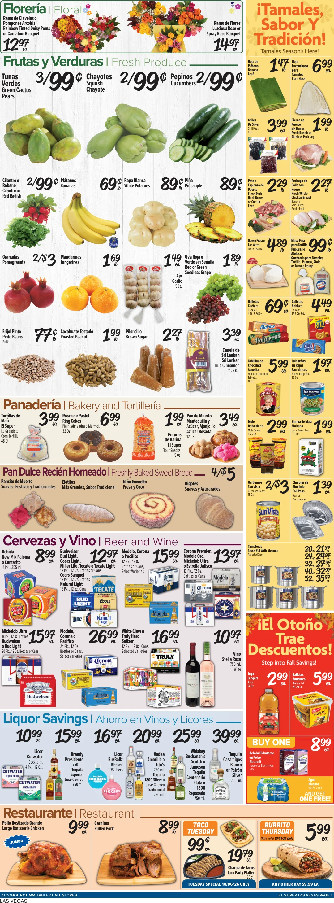 El Super Las Vegas Weekly Ad Savings (09/30/26 - 10/06/26) - Page 4