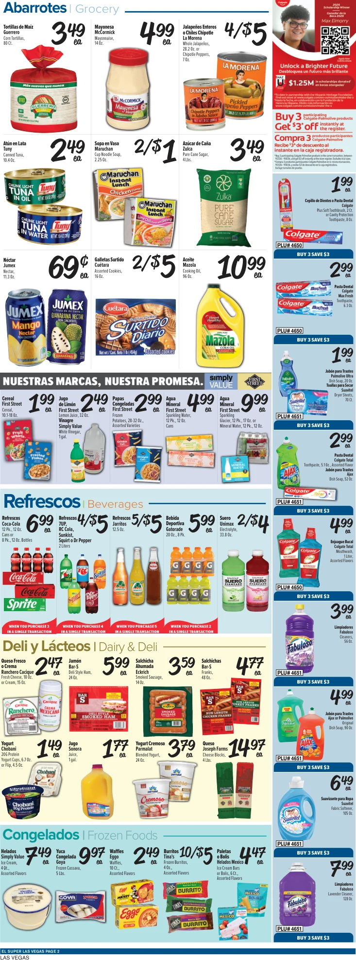 El Super Las Vegas Weekly Ad Savings (09/16/26 - 09/22/26) - Page 2