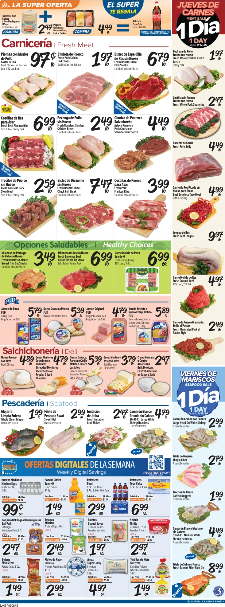 El Super Las Vegas Weekly Ad Savings (09/16/26 - 09/22/26) - Page 3