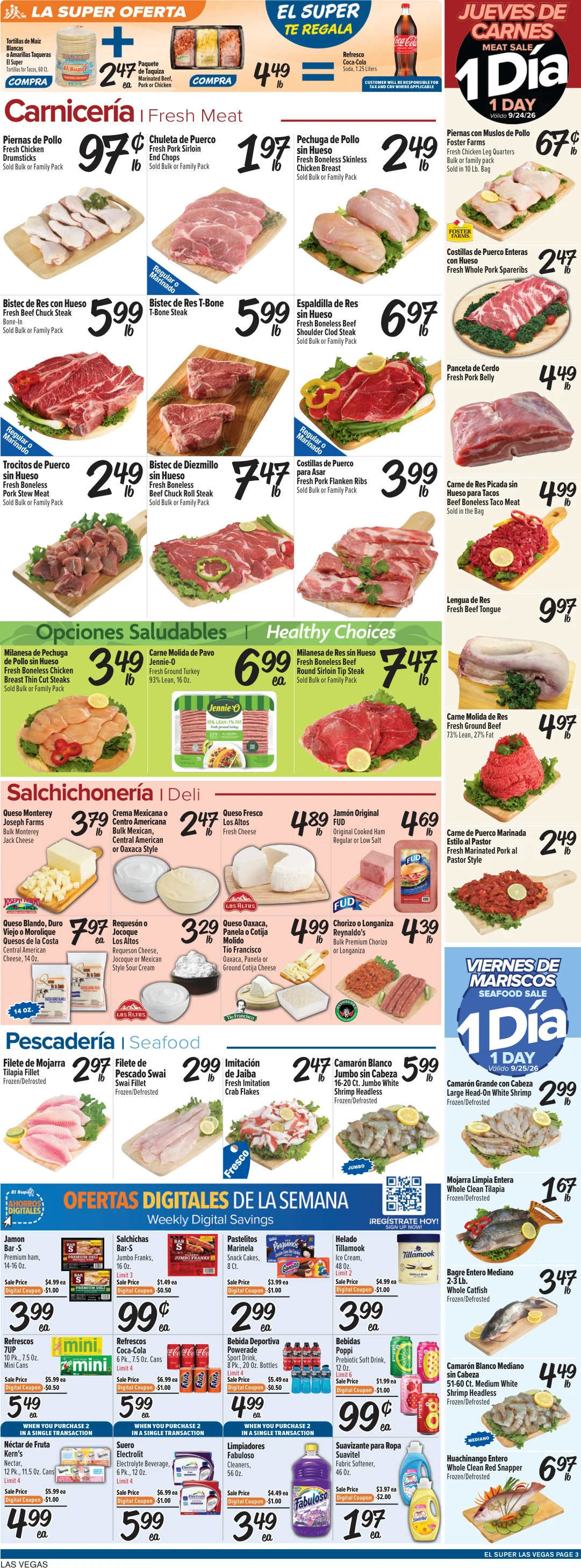 El Super Las Vegas Weekly Ad Savings (09/23/26 - 09/29/26) - Page 3