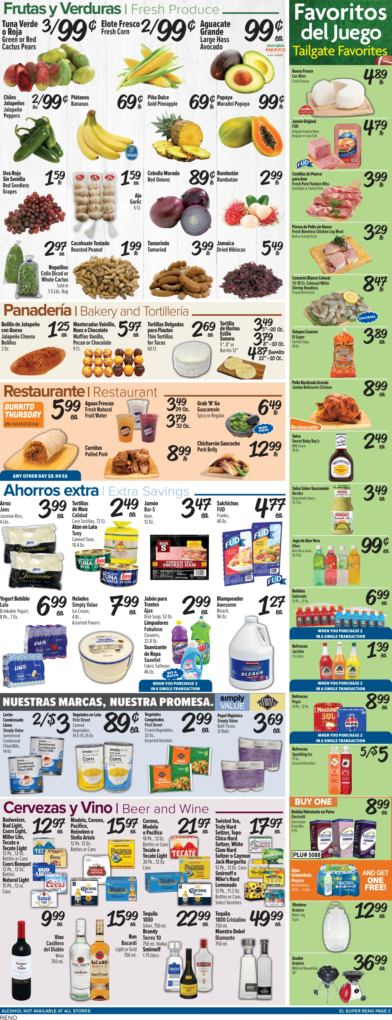 El Super Reno Weekly Ad Savings (08/26/26 - 09/01/26) - Page 2
