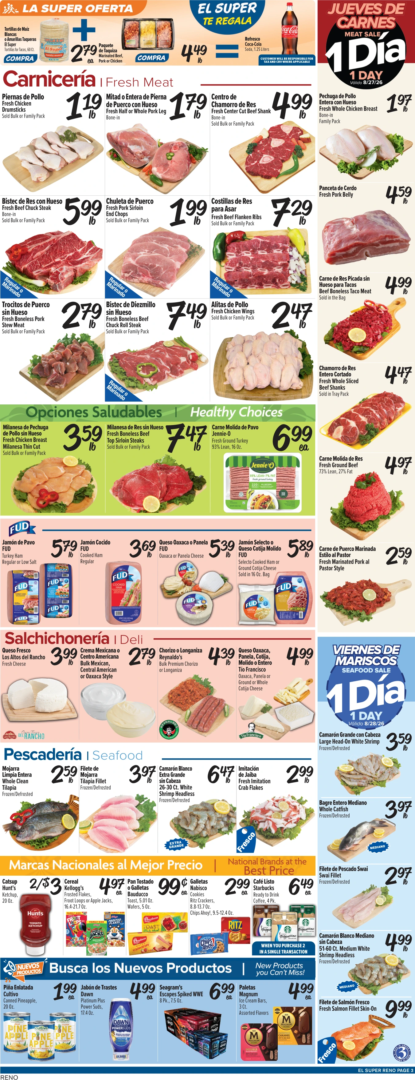 El Super Reno Weekly Ad Savings (08/26/26 - 09/01/26) - Page 3