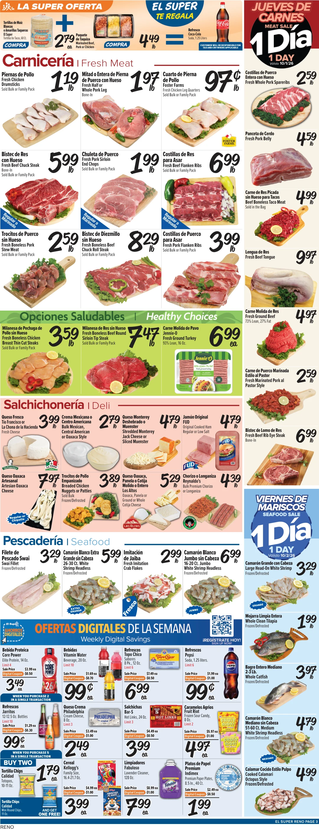 El Super Reno Weekly Ad Savings (09/30/26 - 10/06/26) - Page 3