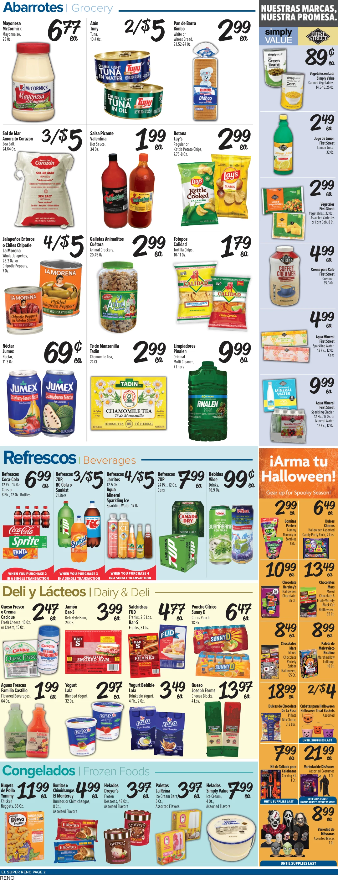 El Super Reno Weekly Ad Savings (10/14/26 - 10/20/26) - Page 2