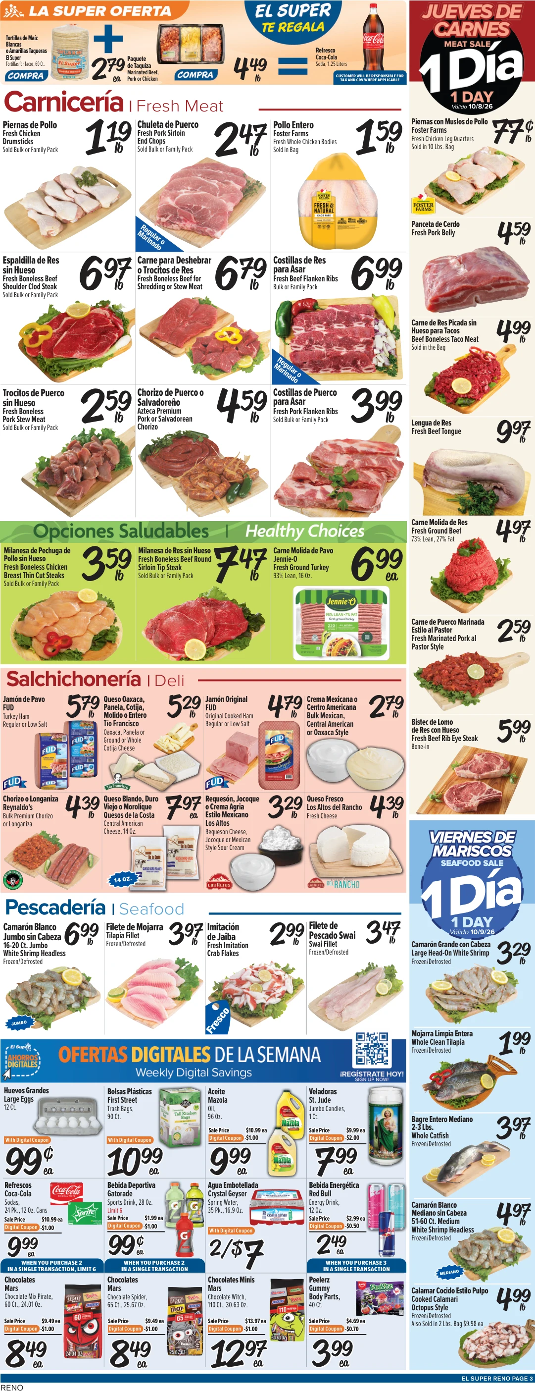 El Super Reno Weekly Ad Savings (10/07/26 - 10/13/26) - Page 3