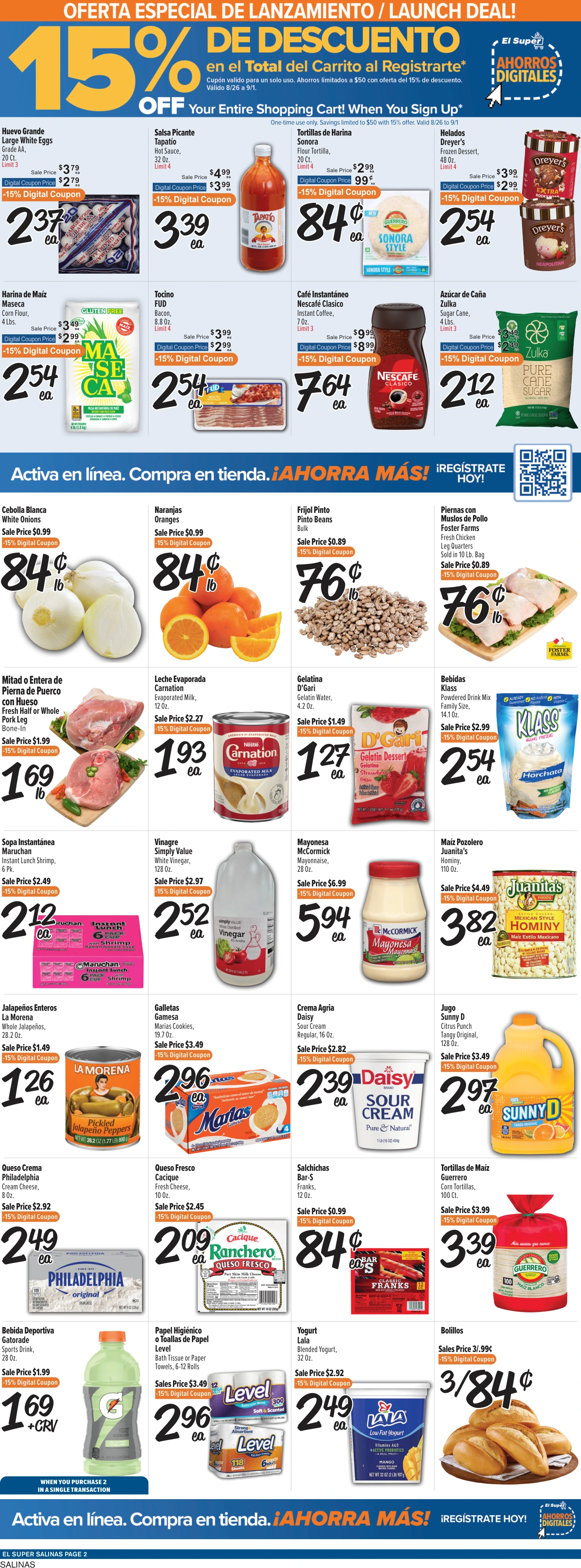 El Super Salinas Weekly Ad Savings (08/26/26 - 09/01/26) - Page 4