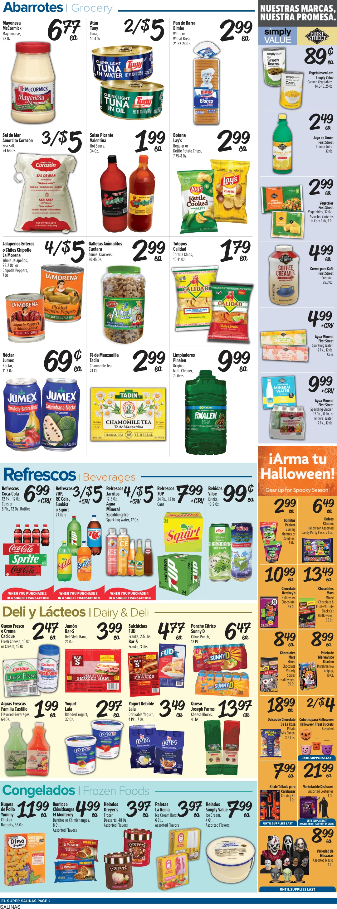 El Super Salinas Weekly Ad Savings (10/14/26 - 10/20/26) - Page 2