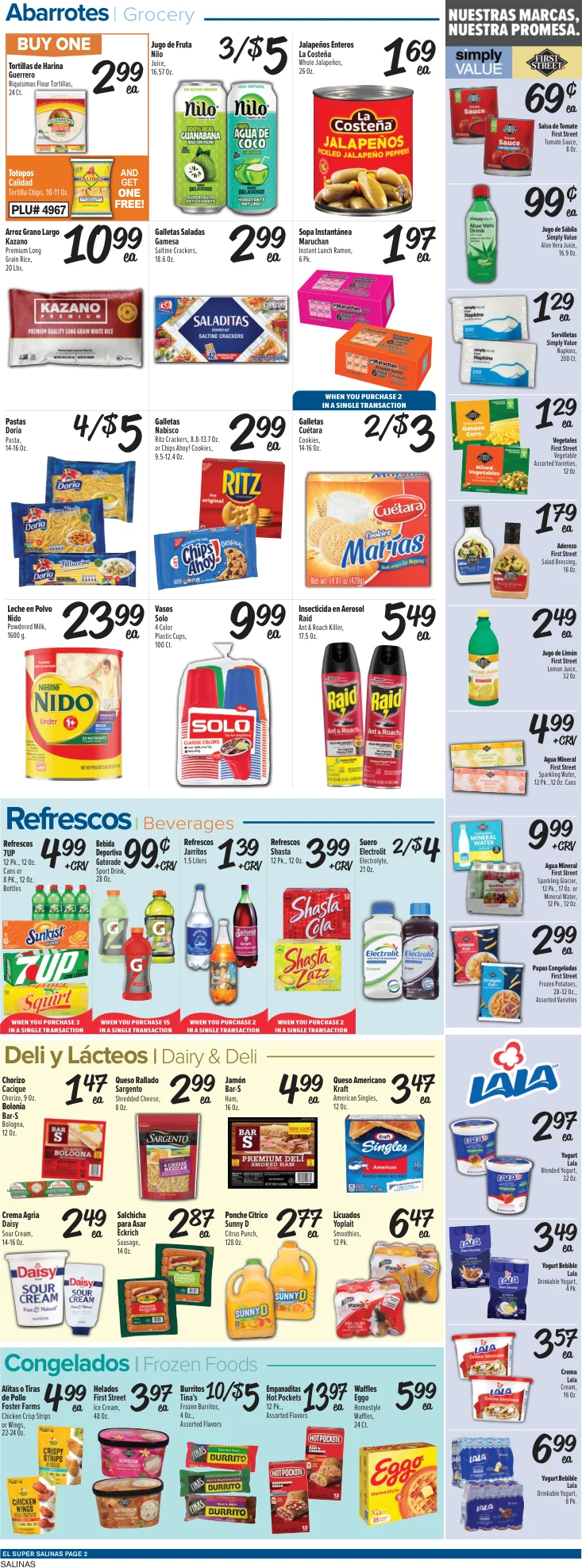 El Super Salinas Weekly Ad Savings (09/02/26 - 09/08/26) - Page 2