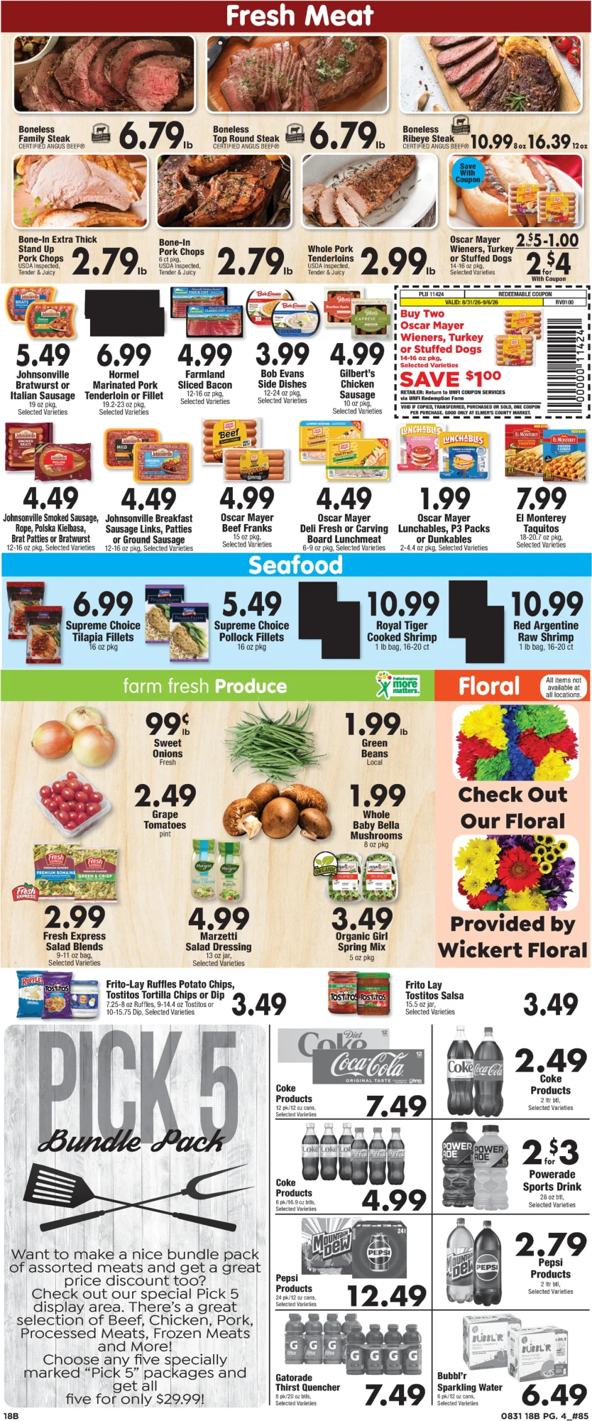 Elmer's County Market Weekly Ad - Page 4
