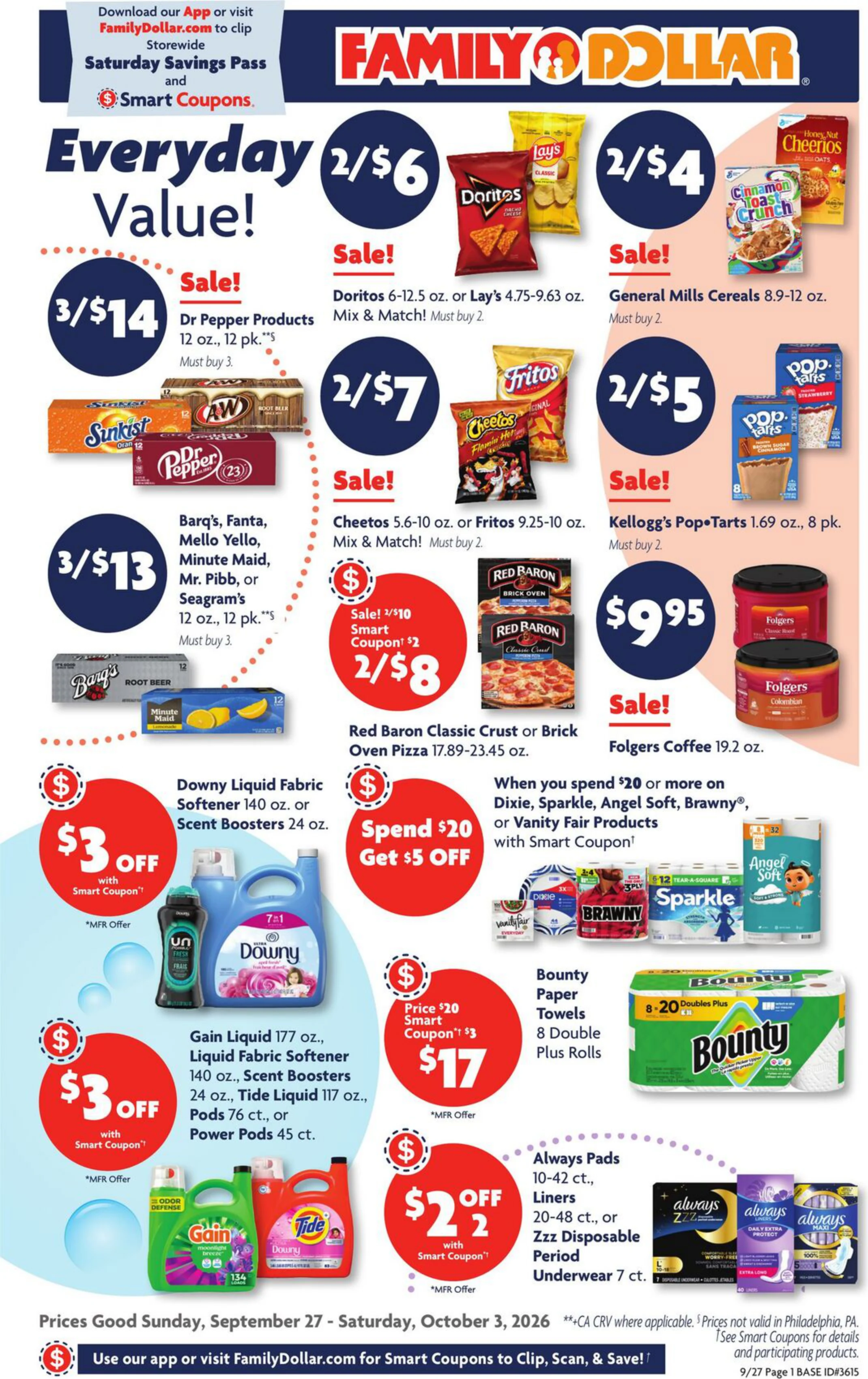 Family Dollar Current Ad - Page 1