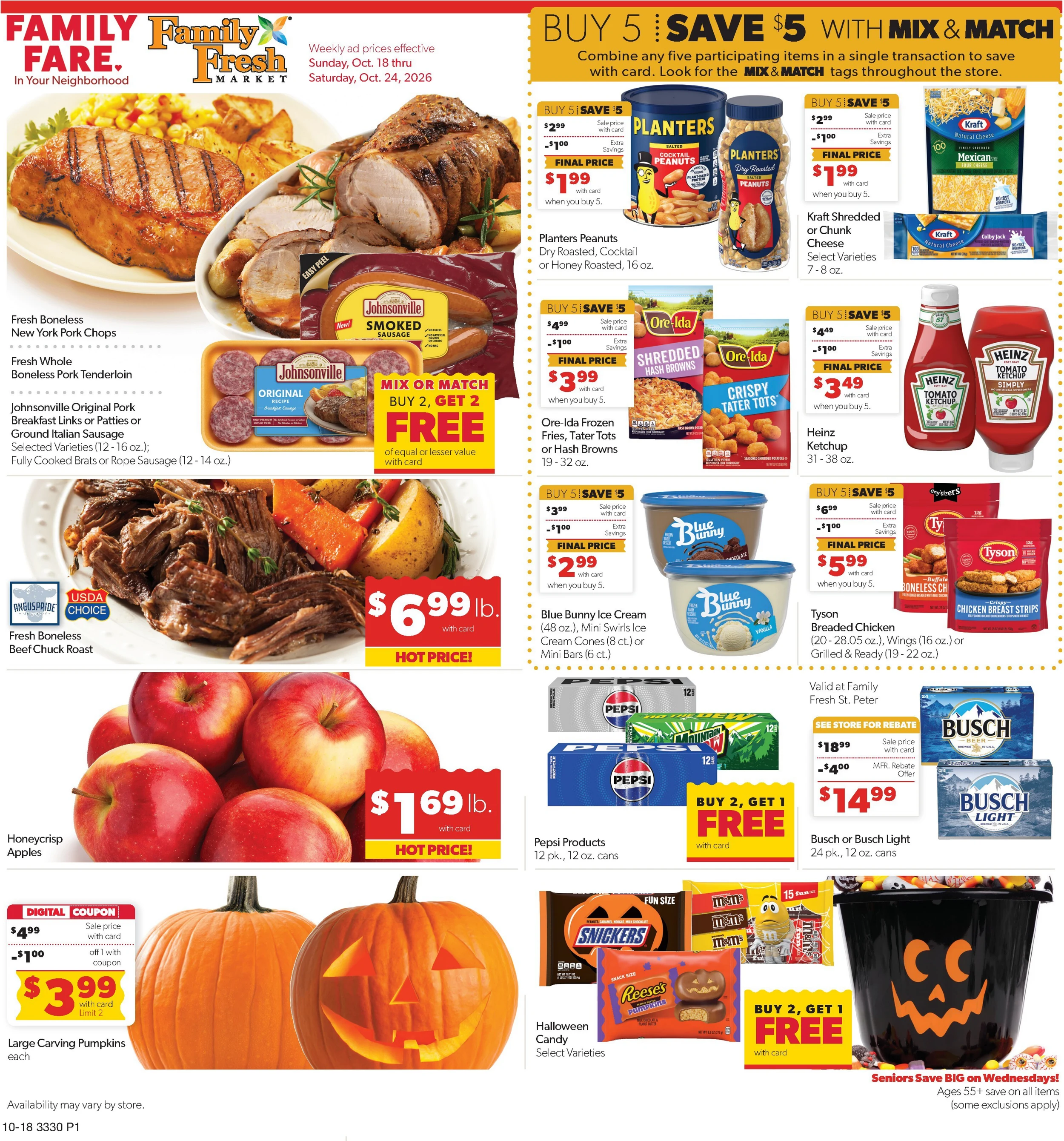 Family Fresh Market Current Ad - Page 1
