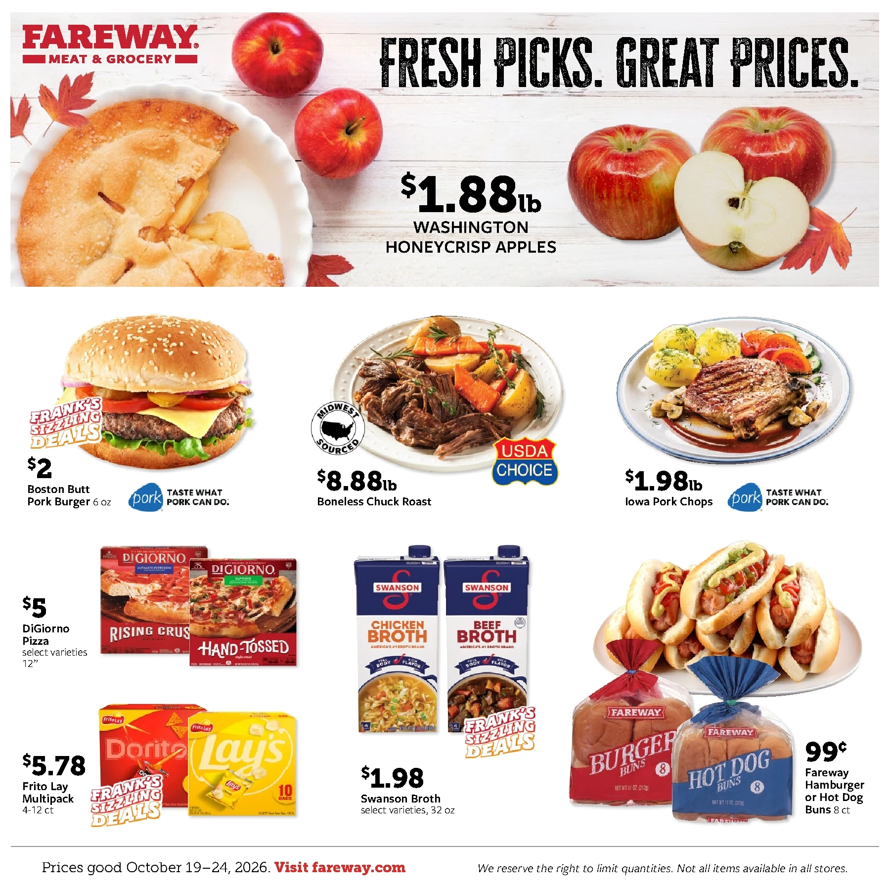Fareway Meat and Grocery Fareway Weekly Ad - Page 1