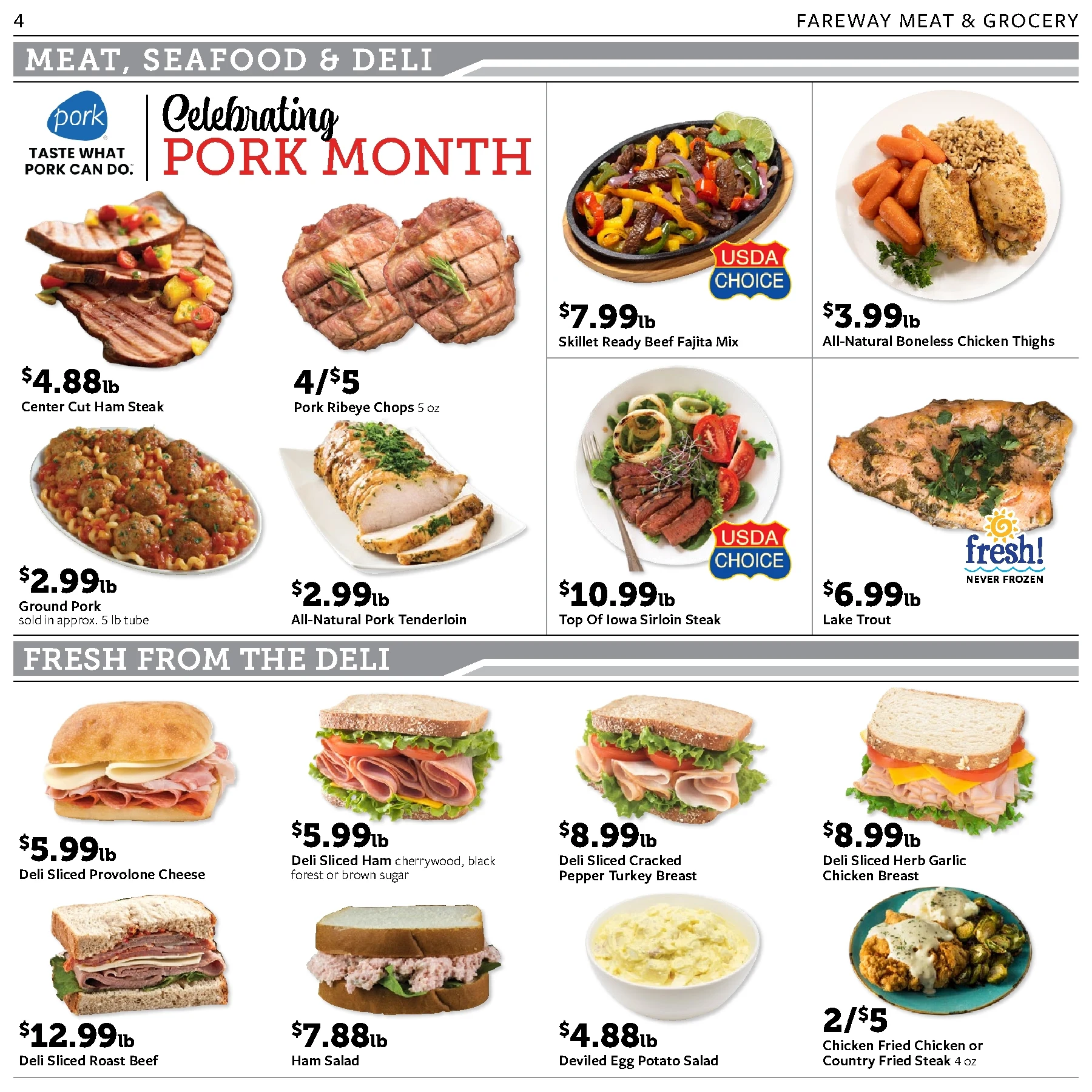 Fareway Meat and Grocery Fareway Weekly Ad - Page 4