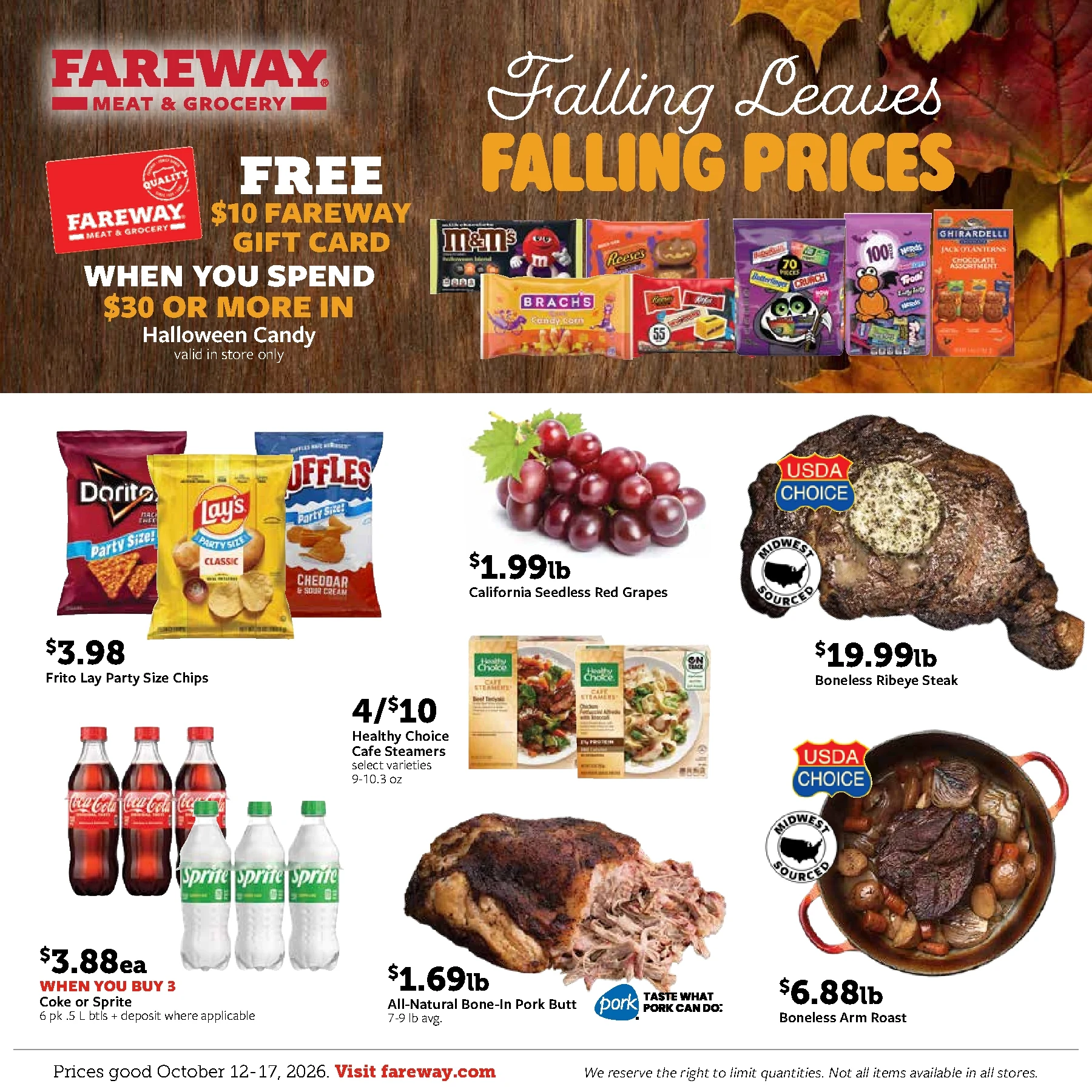 Fareway Meat and Grocery Fareway Weekly Ad - Page 1
