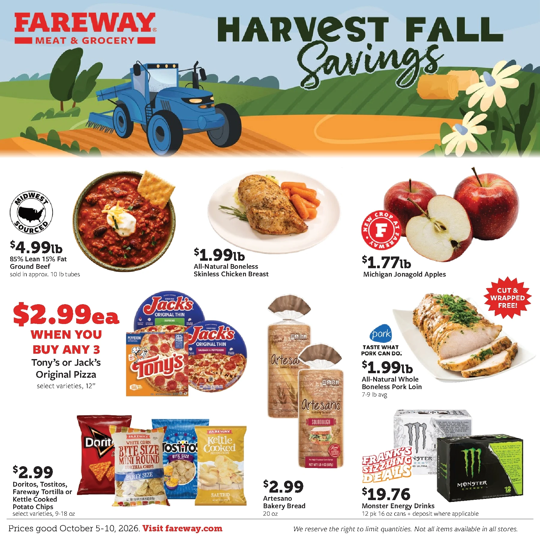 Fareway Meat and Grocery Fareway Weekly Ad - Page 1