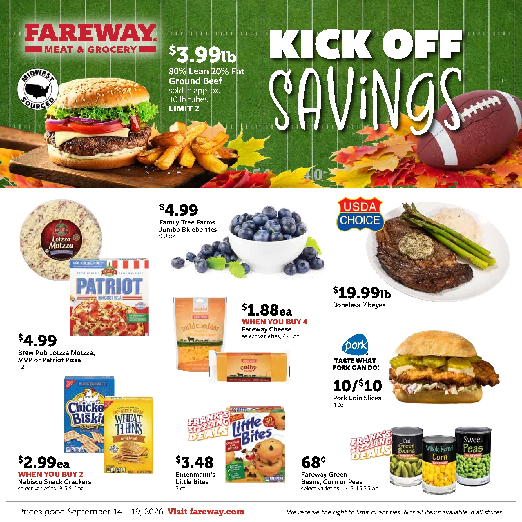 Fareway Meat and Grocery Fareway Weekly Ad - Page 1