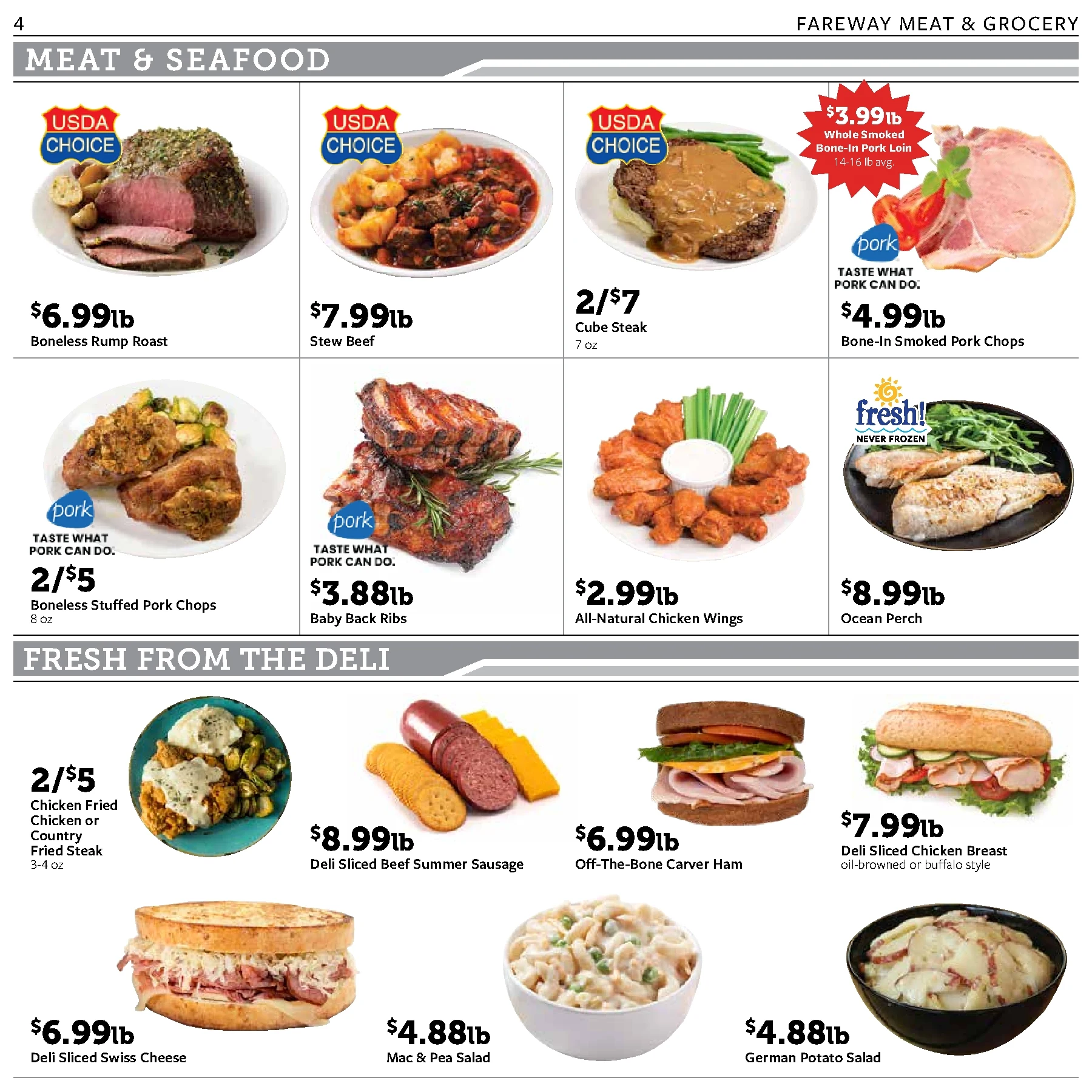 Fareway Meat and Grocery Fareway Weekly Ad - Page 4