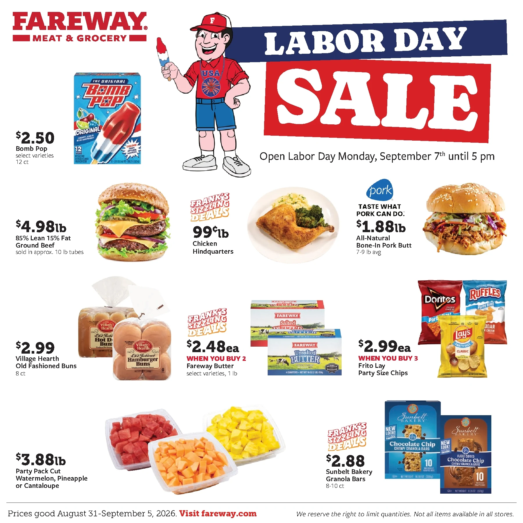 Fareway Meat and Grocery Fareway Weekly Ad - Page 1