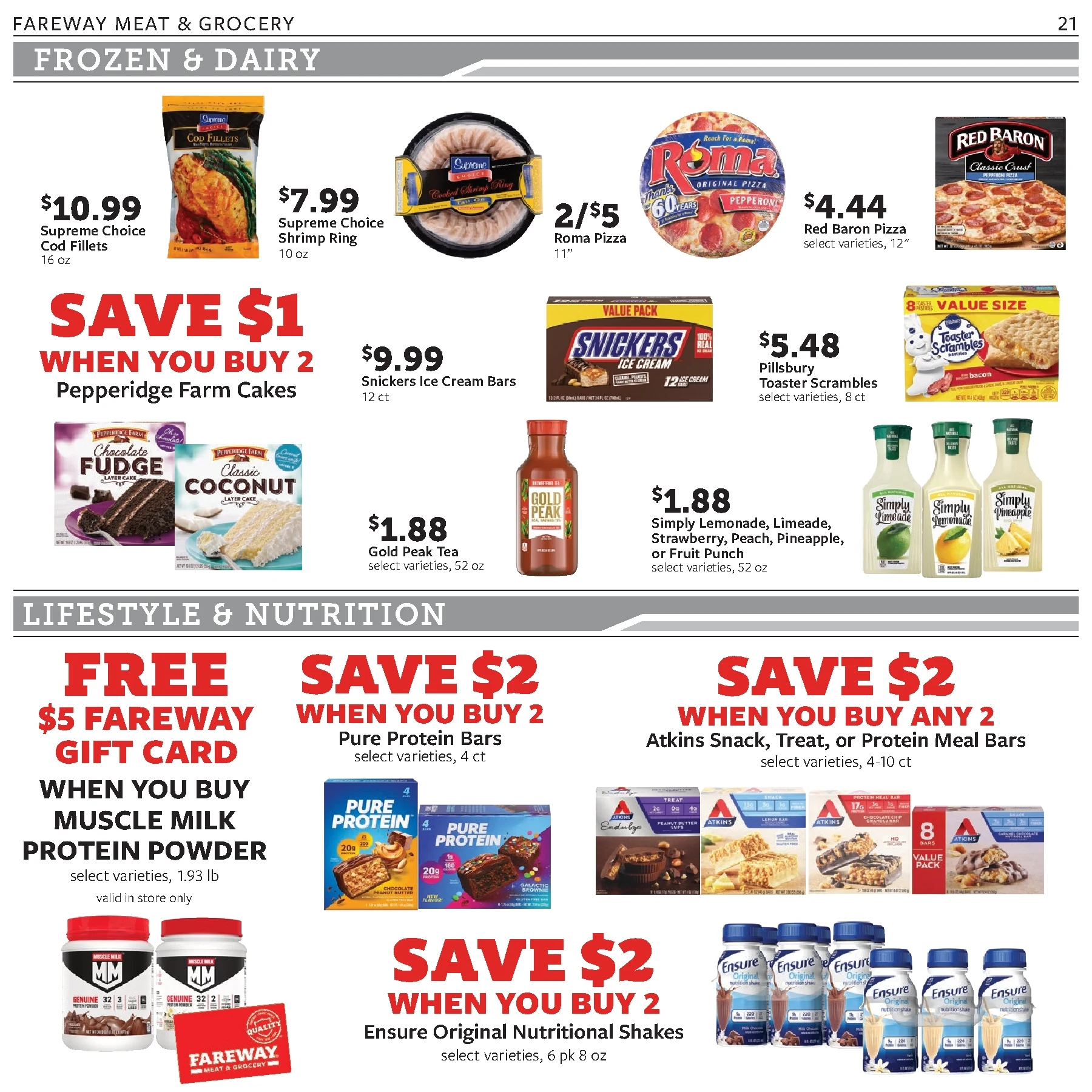 Fareway Meat and Grocery Fareway Weekly Ad - Page 21