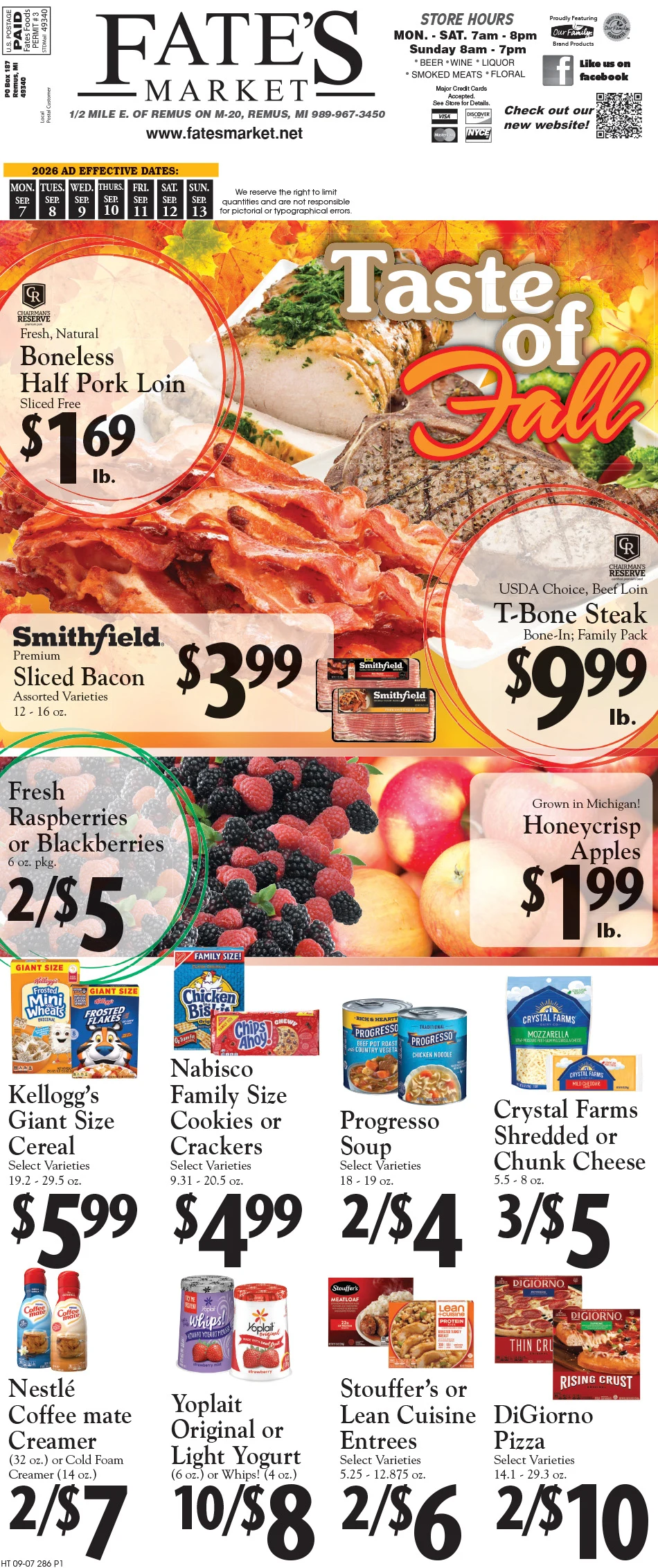 Fates Food Market Weekly Specials - Page 1