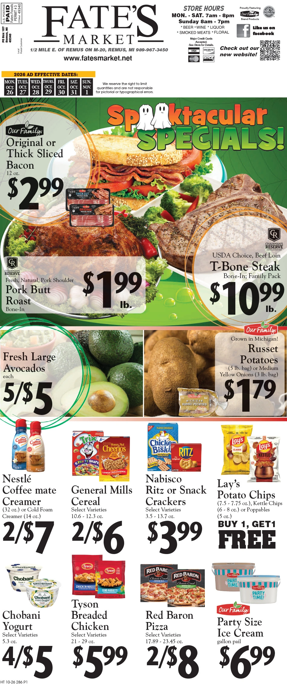 Fates Food Market Weekly Specials - Page 1