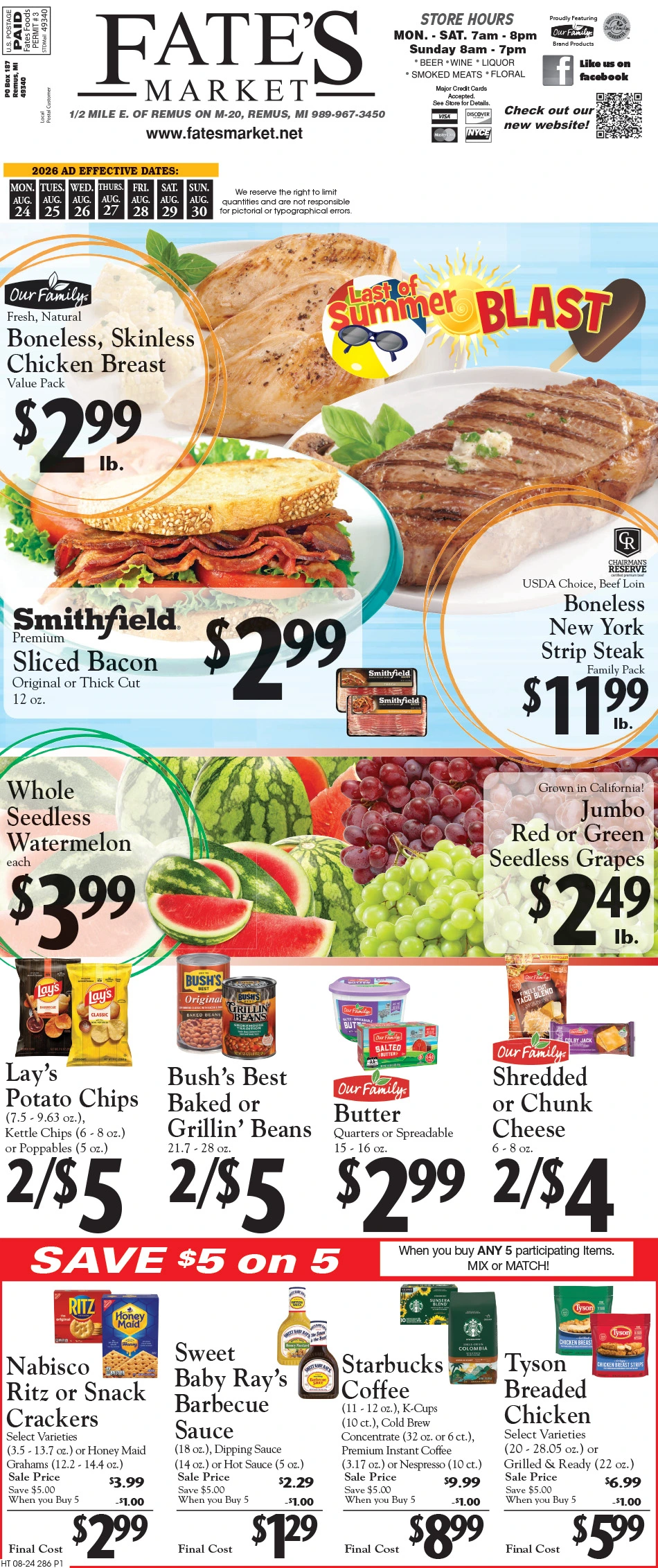 Fates Food Market Weekly Specials - Page 1
