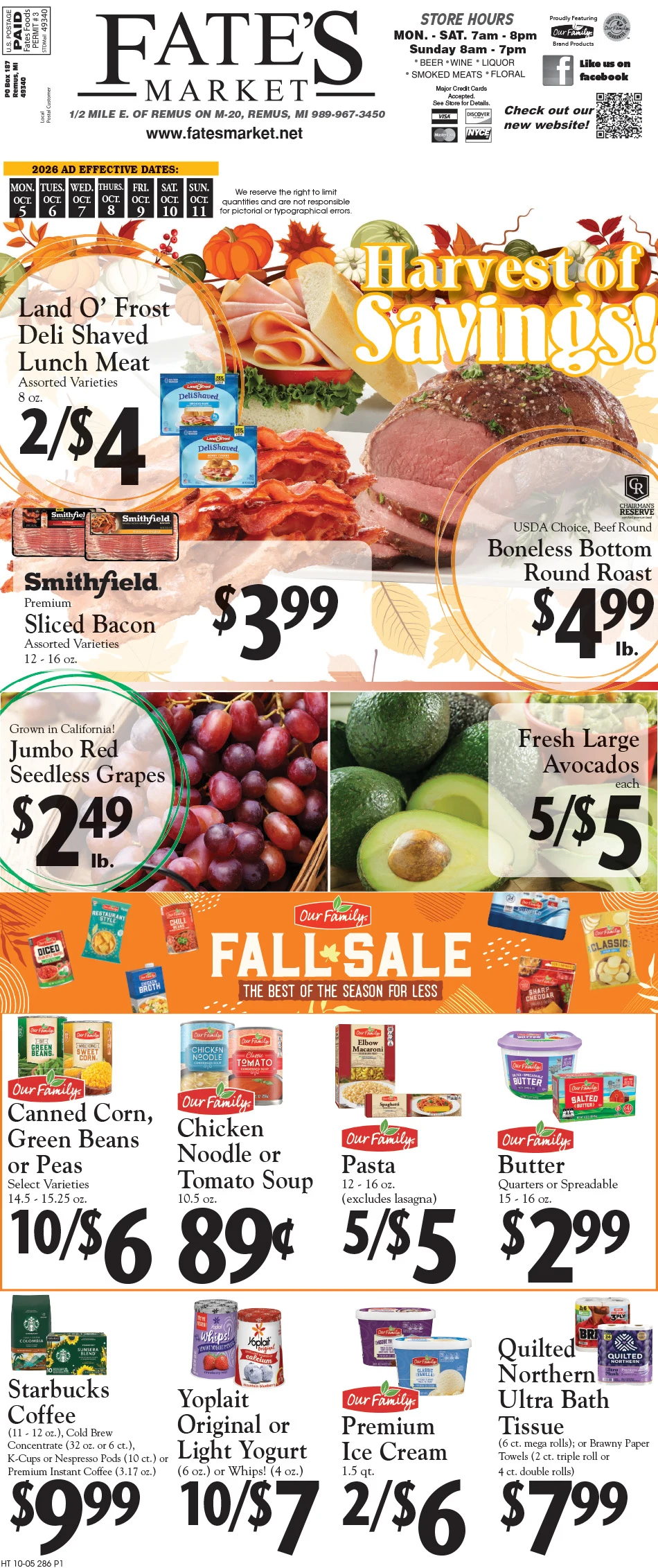 Fates Food Market Weekly Specials - Page 1
