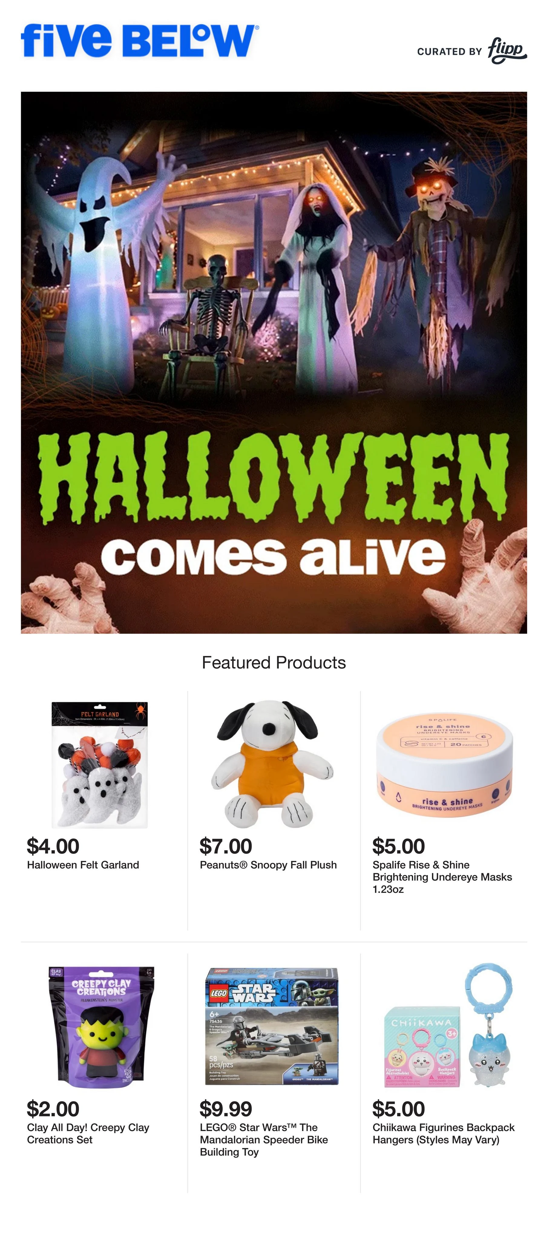 Five Below Flyer - Page 1