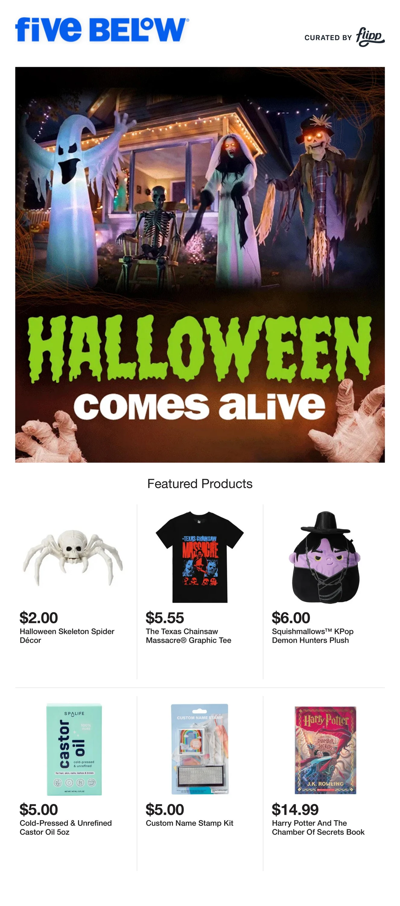 Five Below Flyer - Page 1