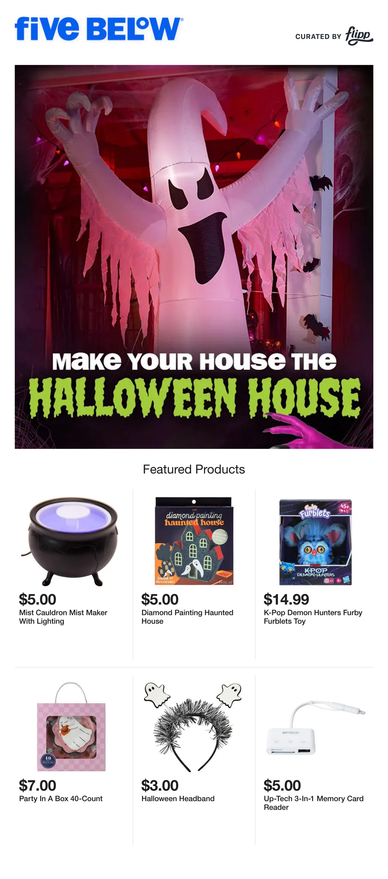 Five Below Flyer - Page 1