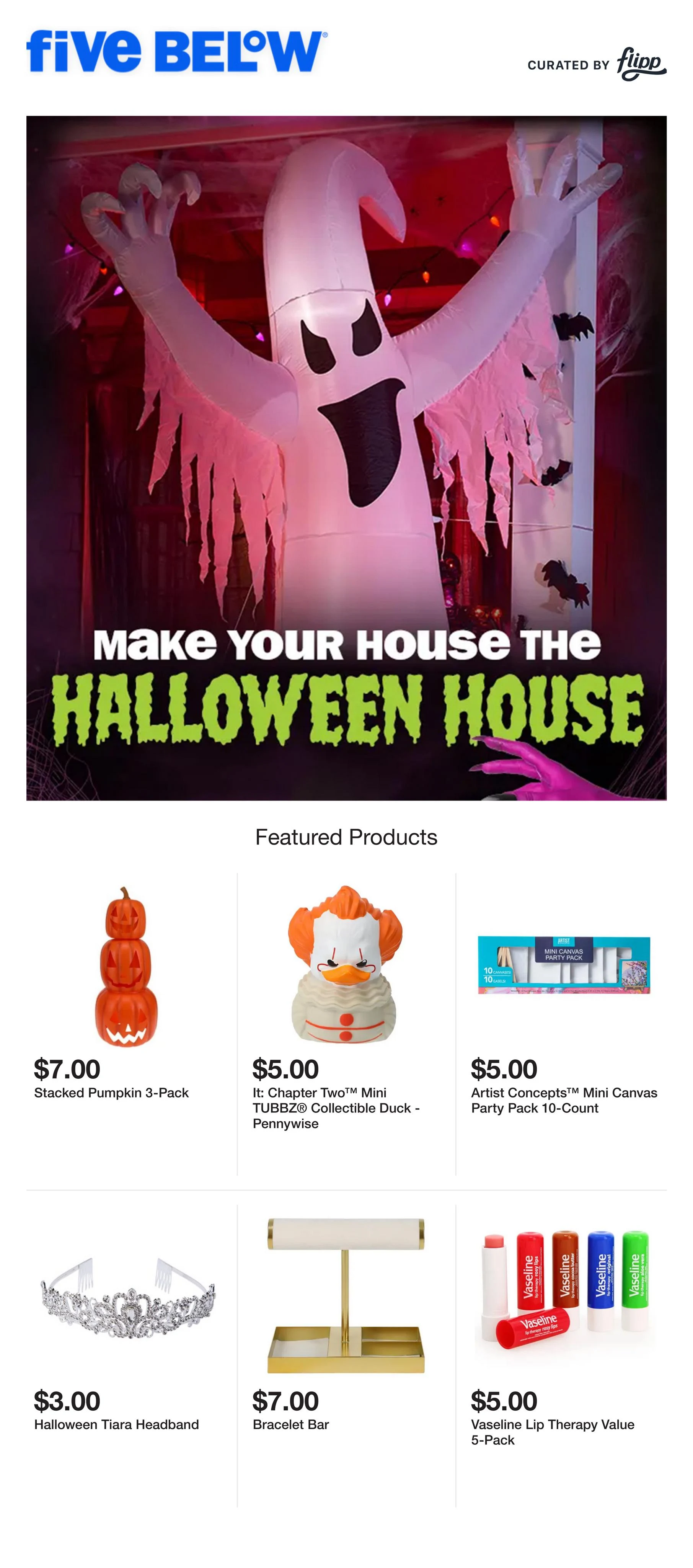 Five Below Flyer - Page 1