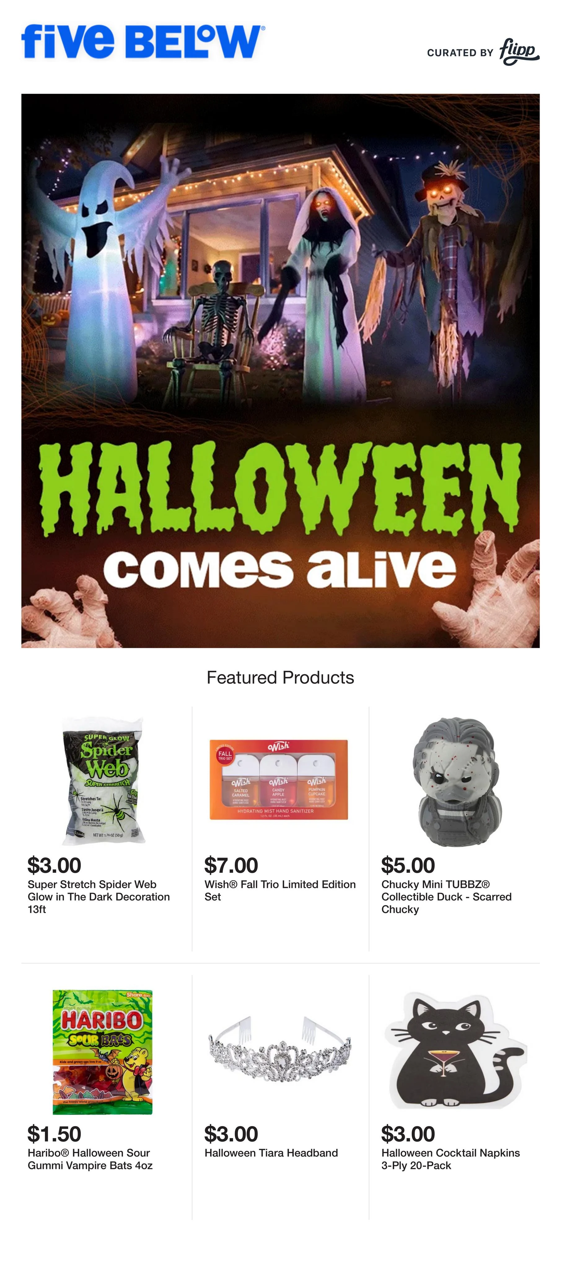 Five Below Flyer - Page 1