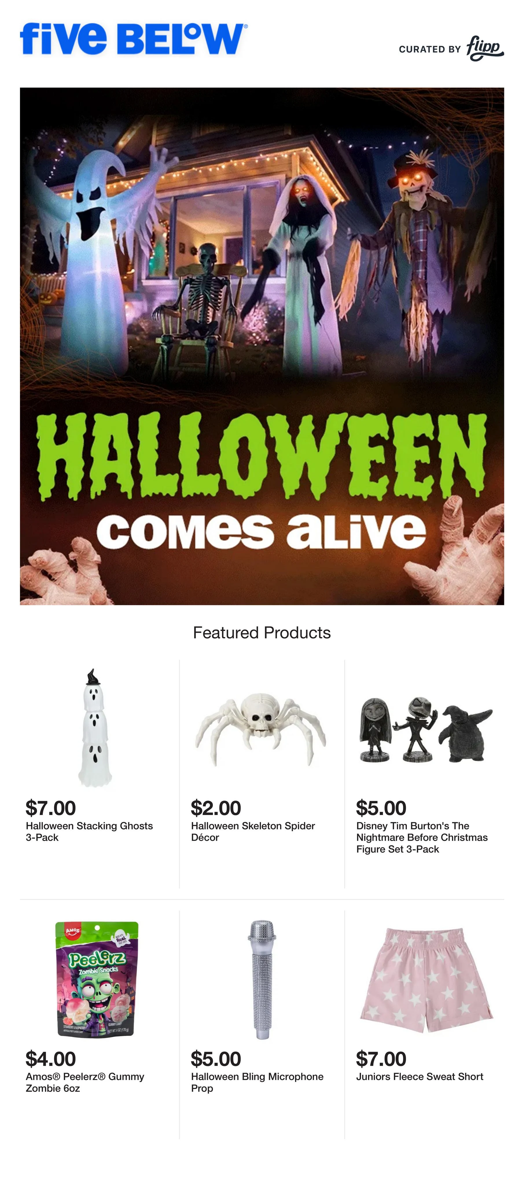 Five Below Flyer - Page 1