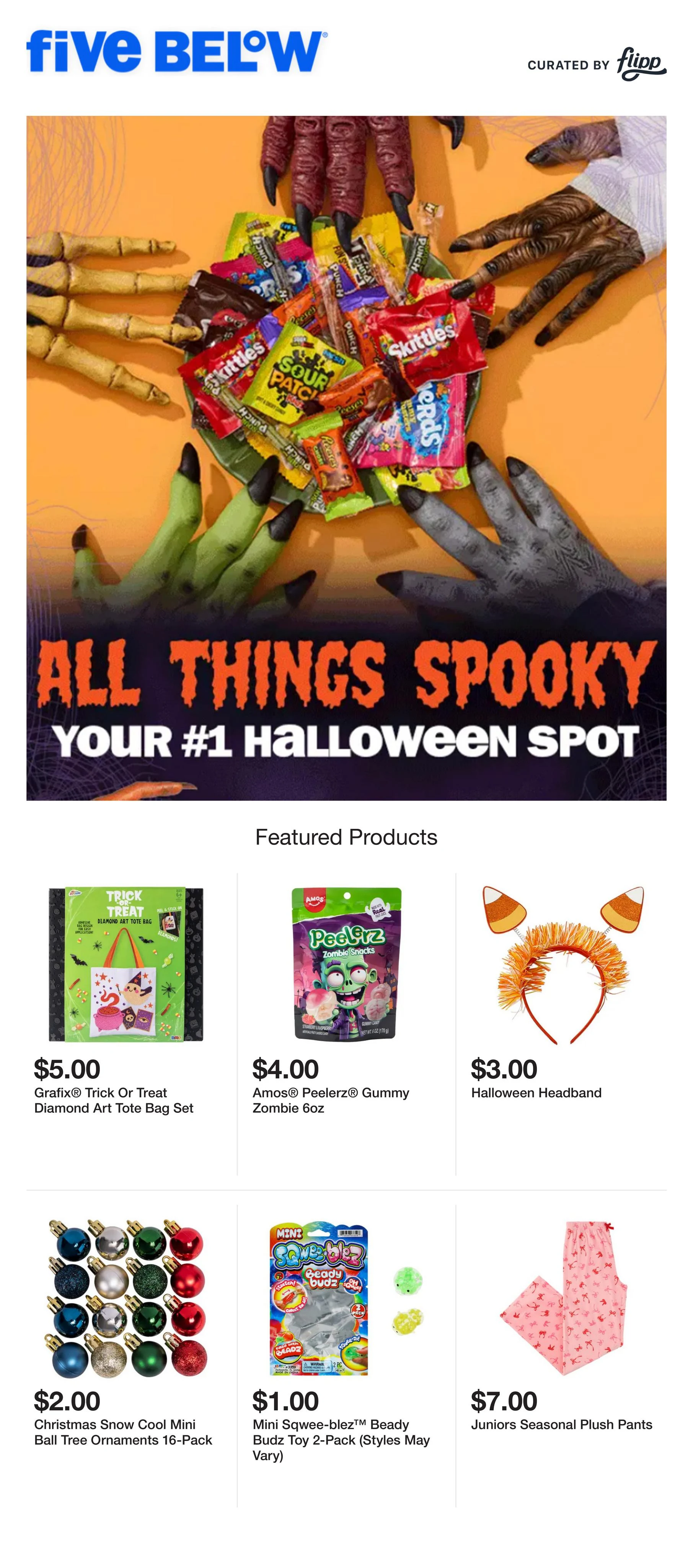 Five Below Flyer - Page 1