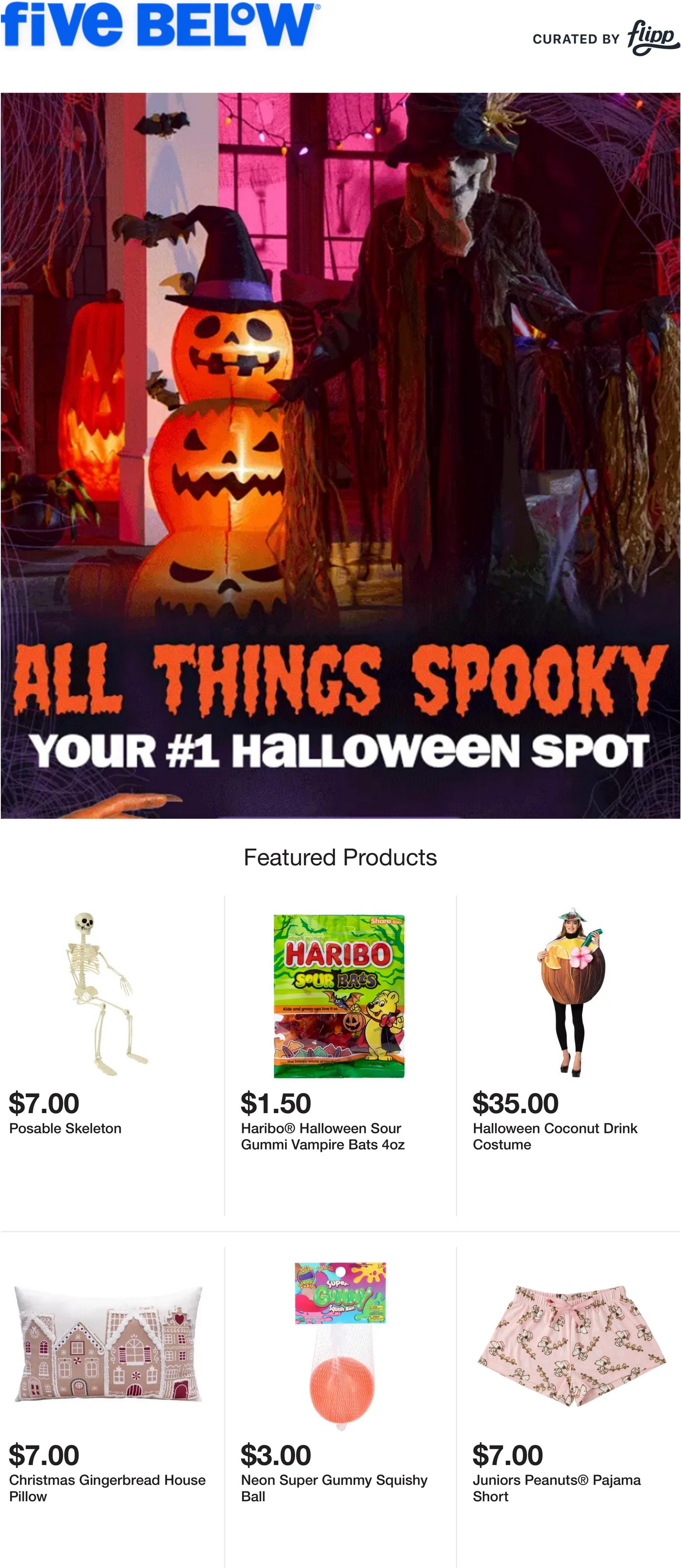 Five Below Flyer - Page 1