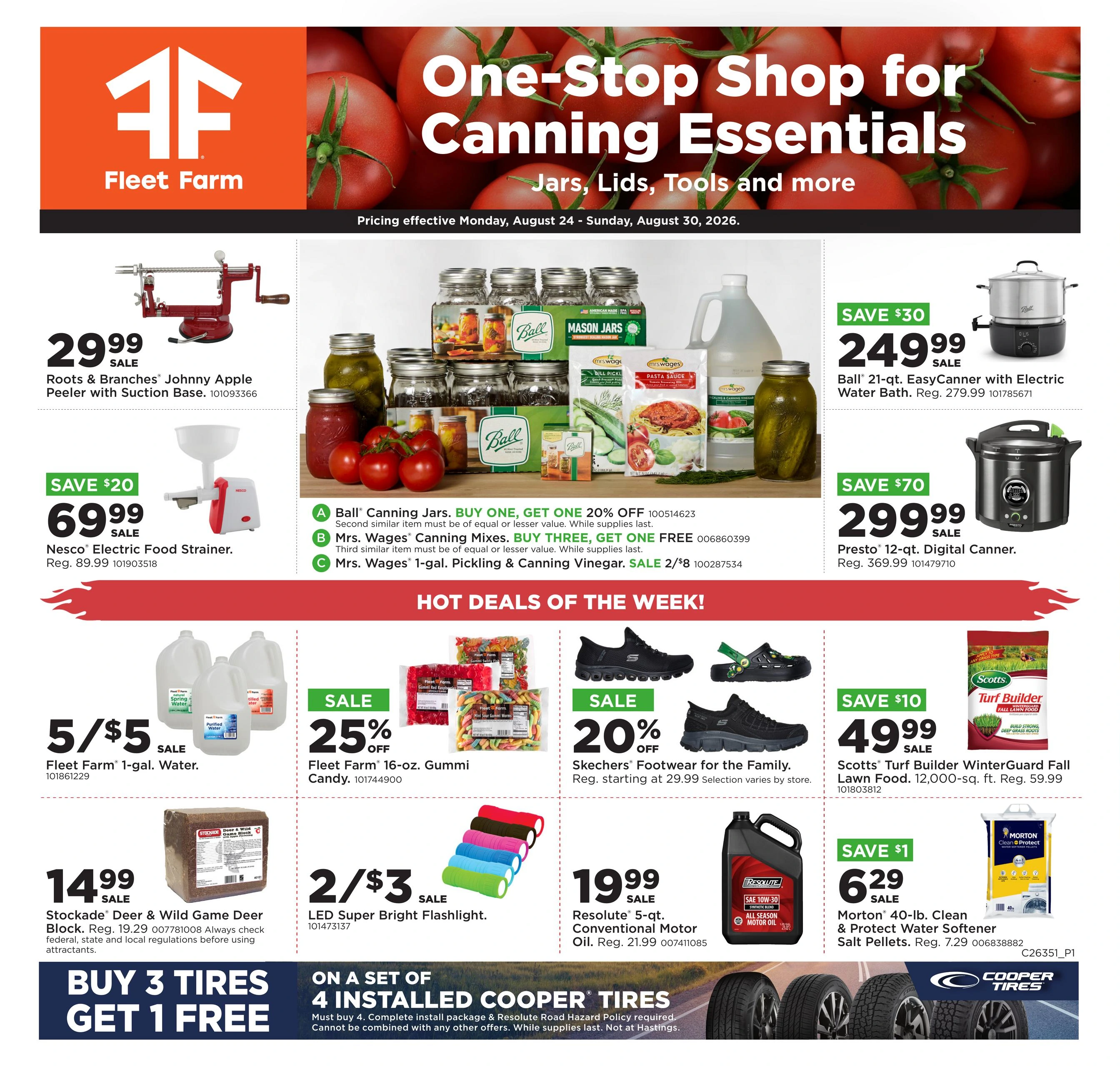 Fleet Farm Weekly Circular Ad - Page 1