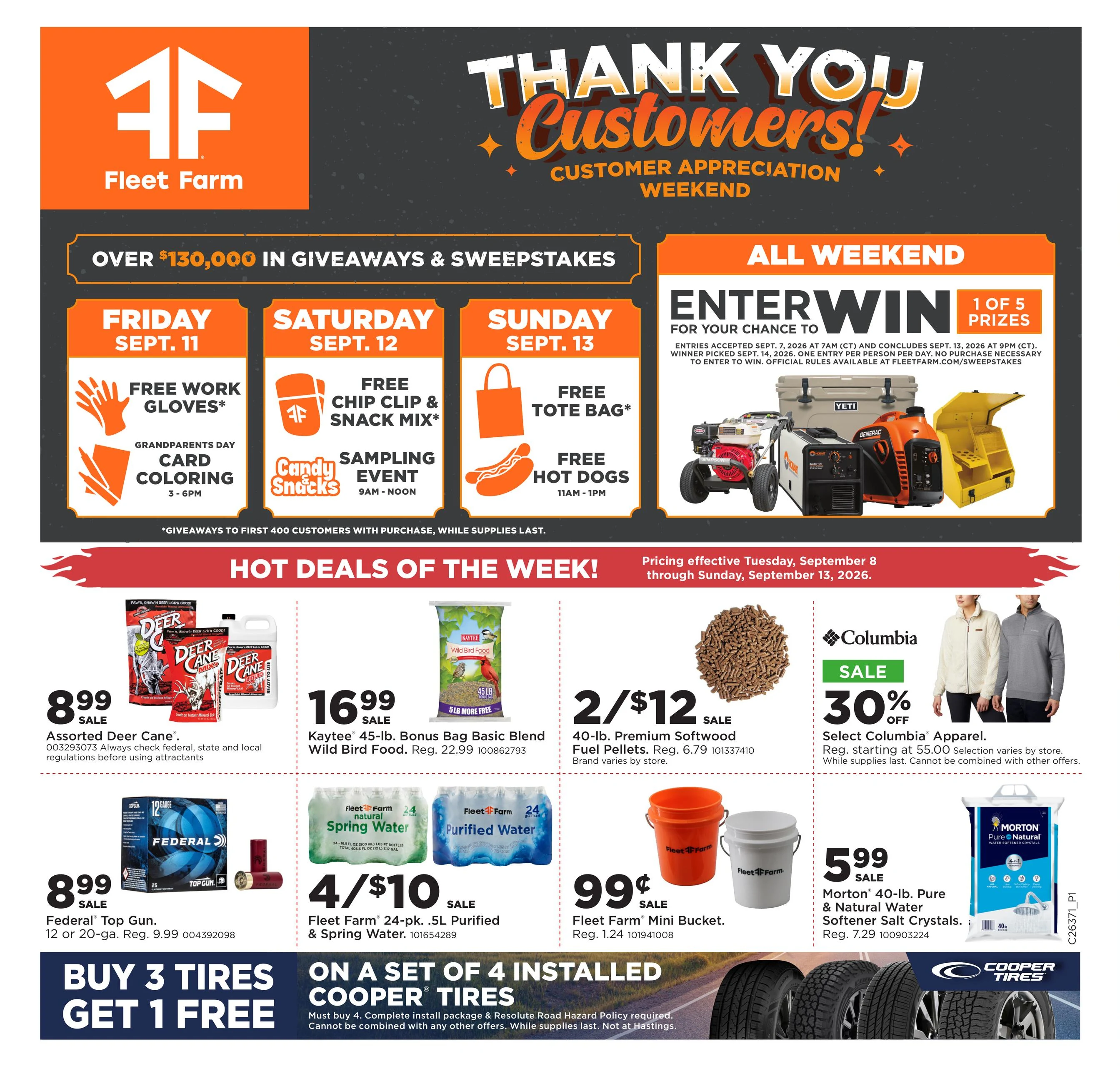Fleet Farm Weekly Ad - Page 1