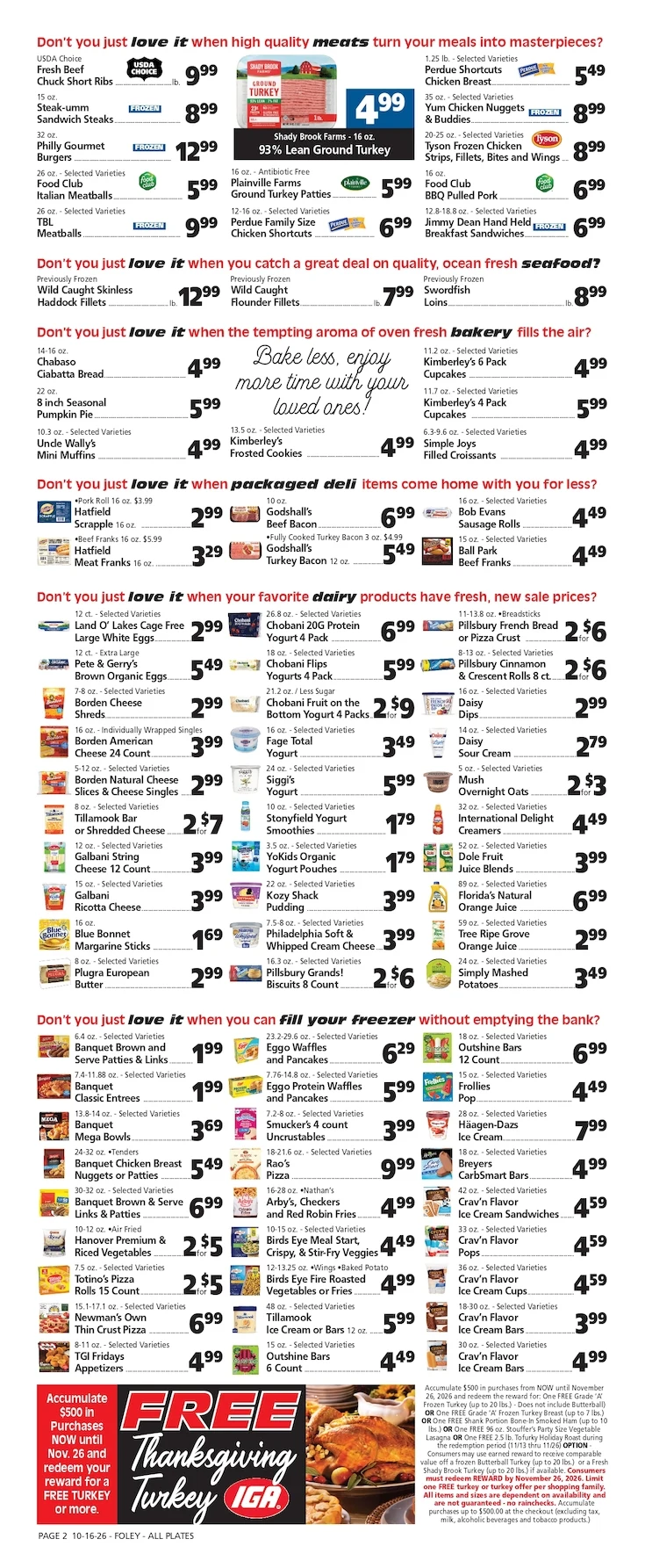 Foley's Family Market IGA Weekly Ad - Page 2