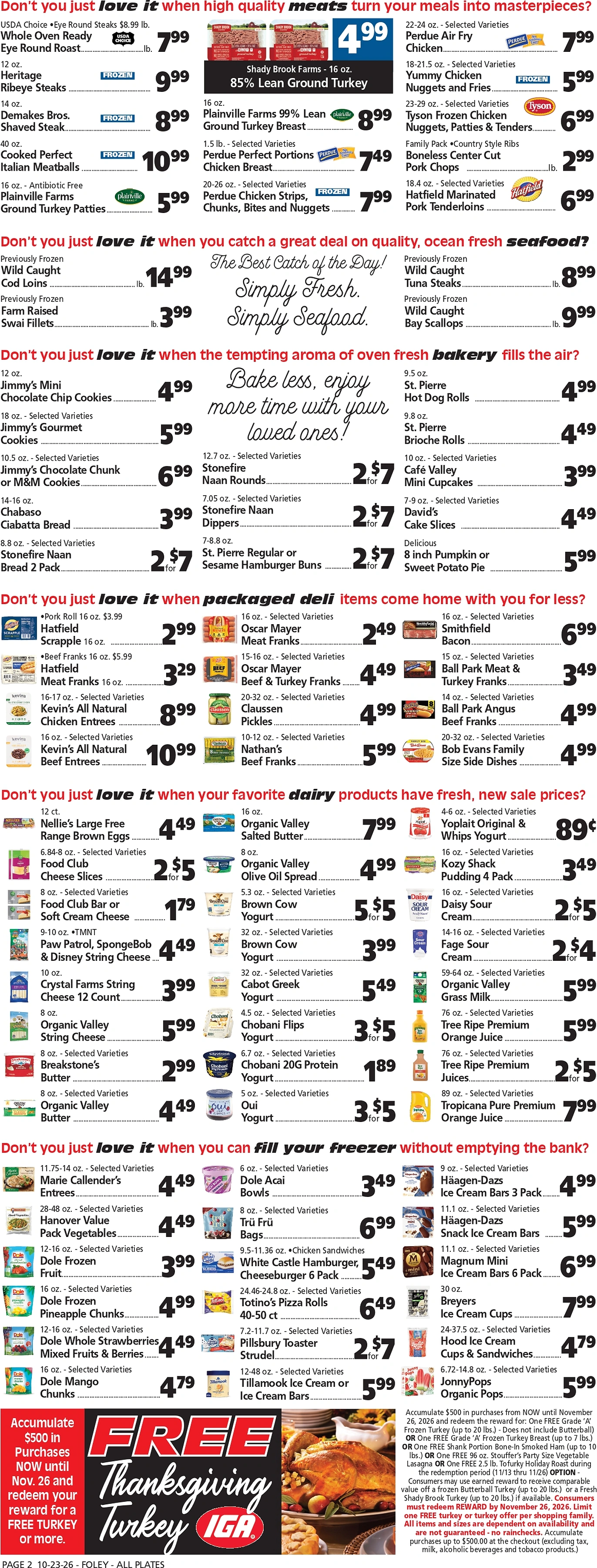 Foley's Family Market IGA Weekly Ad - Page 2