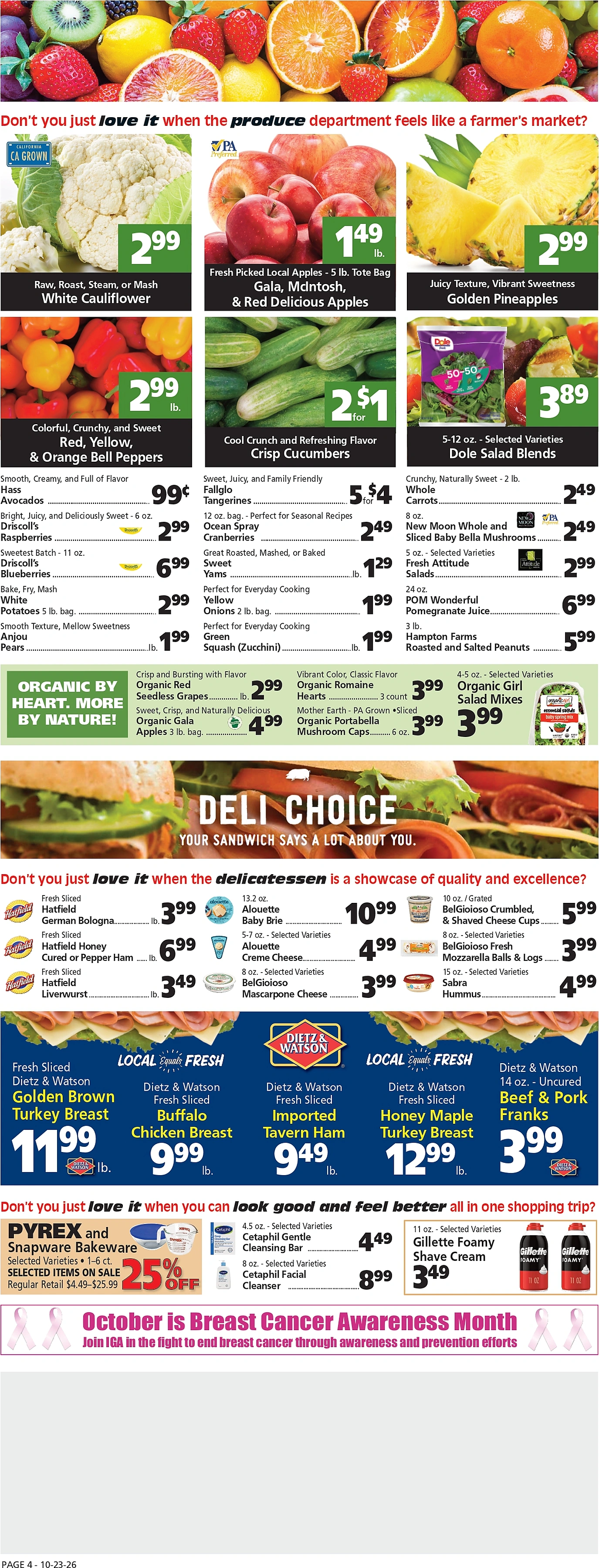 Foley's Family Market IGA Weekly Ad - Page 4