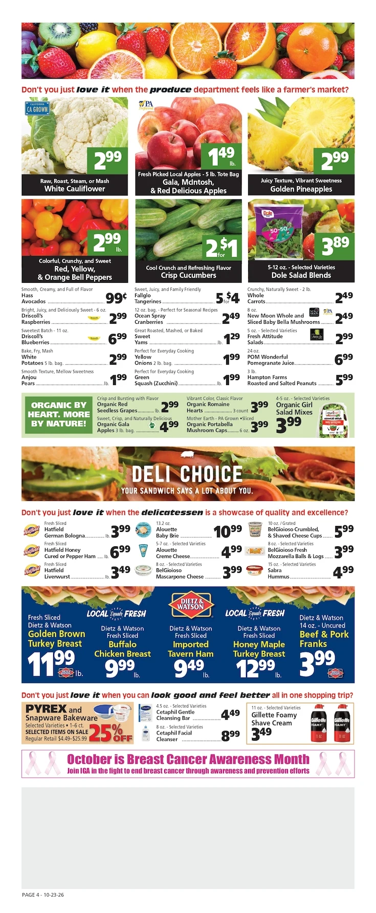 Foley's Family Market IGA Weekly Ad - Page 4
