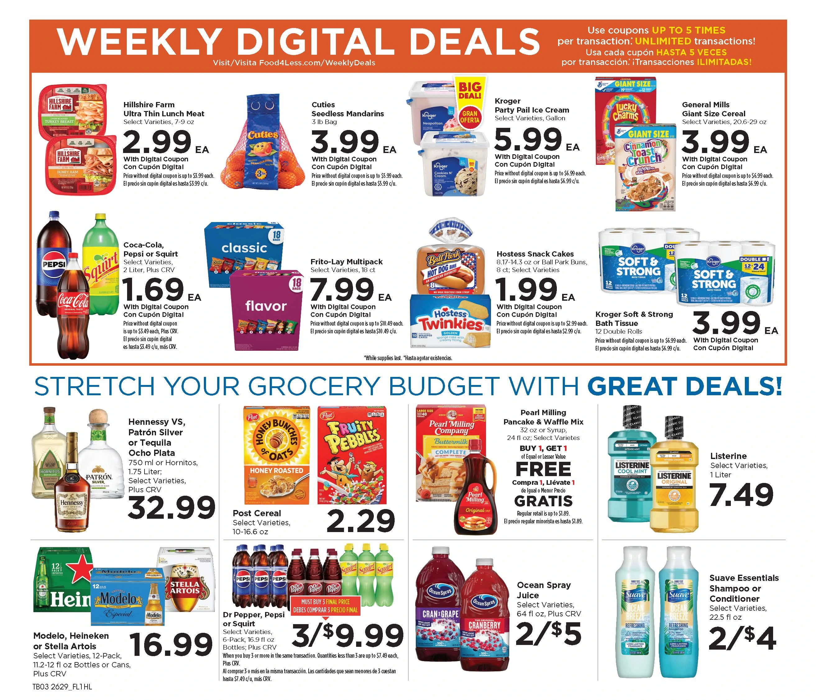Food 4 Less Cathedral City Marketplace Weekly Ad Print - Page 5