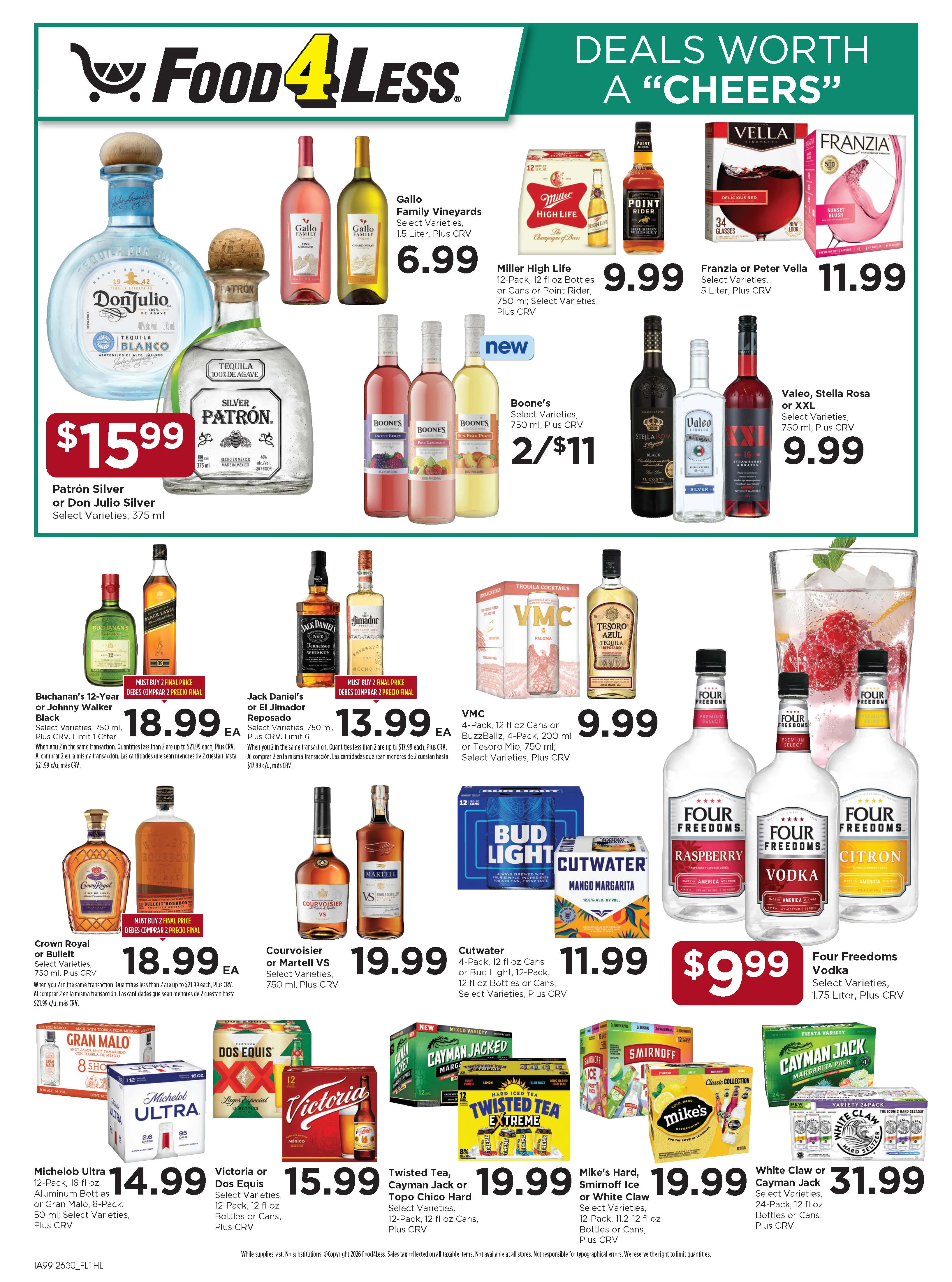 Food 4 Less Cathedral City Marketplace Weekly Ad Print - Page 7