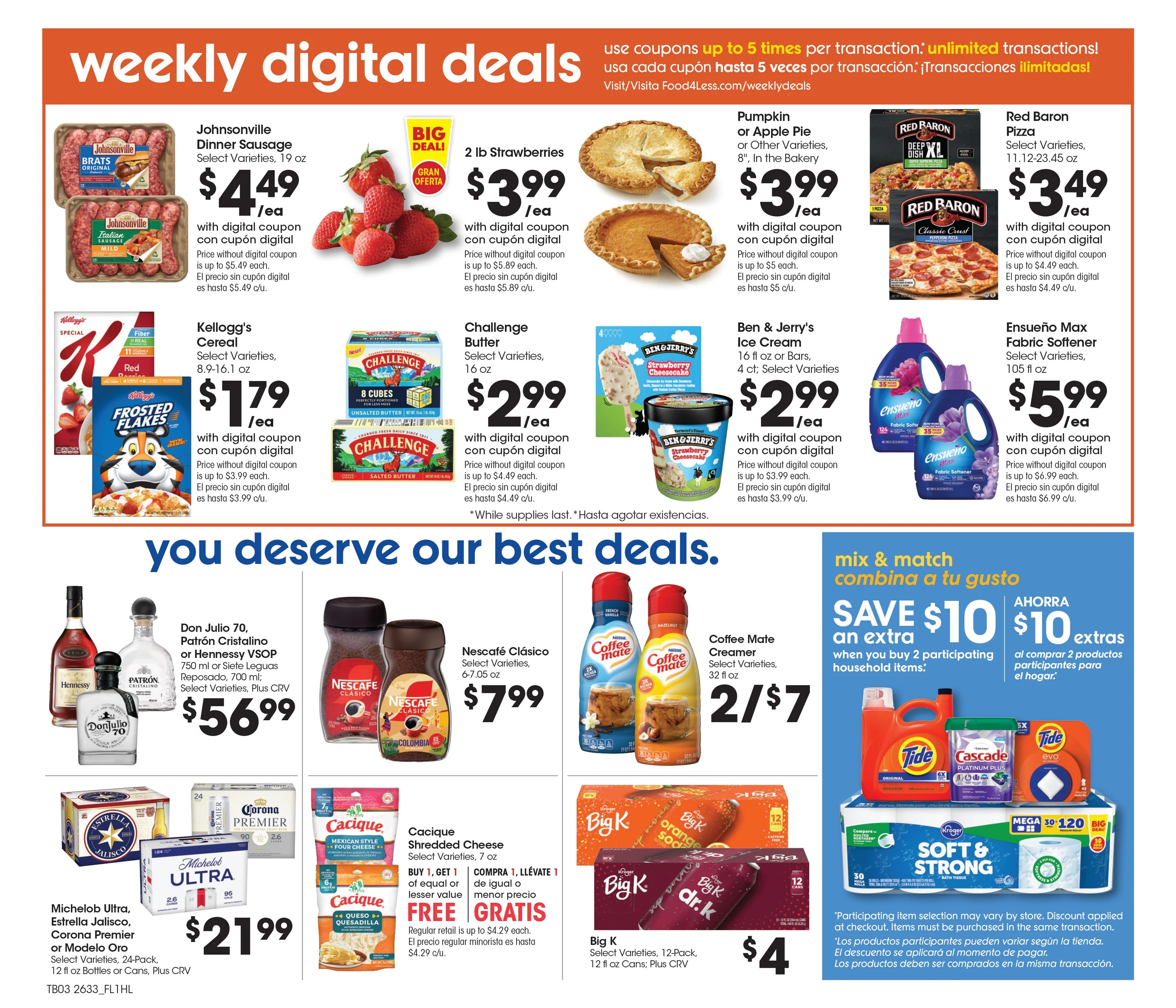Food 4 Less Cathedral City Marketplace Weekly Ad Print - Page 4