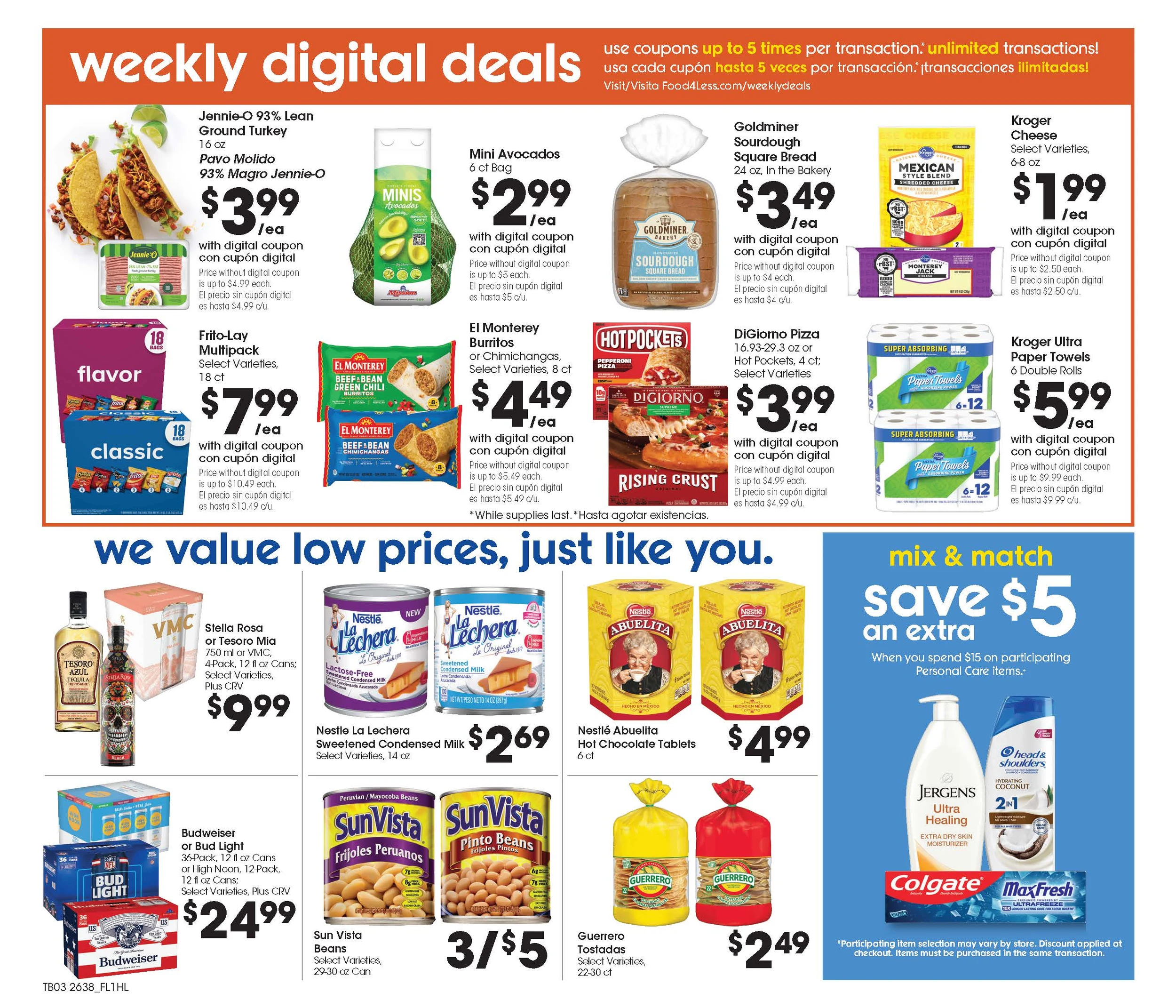Food 4 Less Cathedral City Marketplace Weekly Ad Print - Page 4
