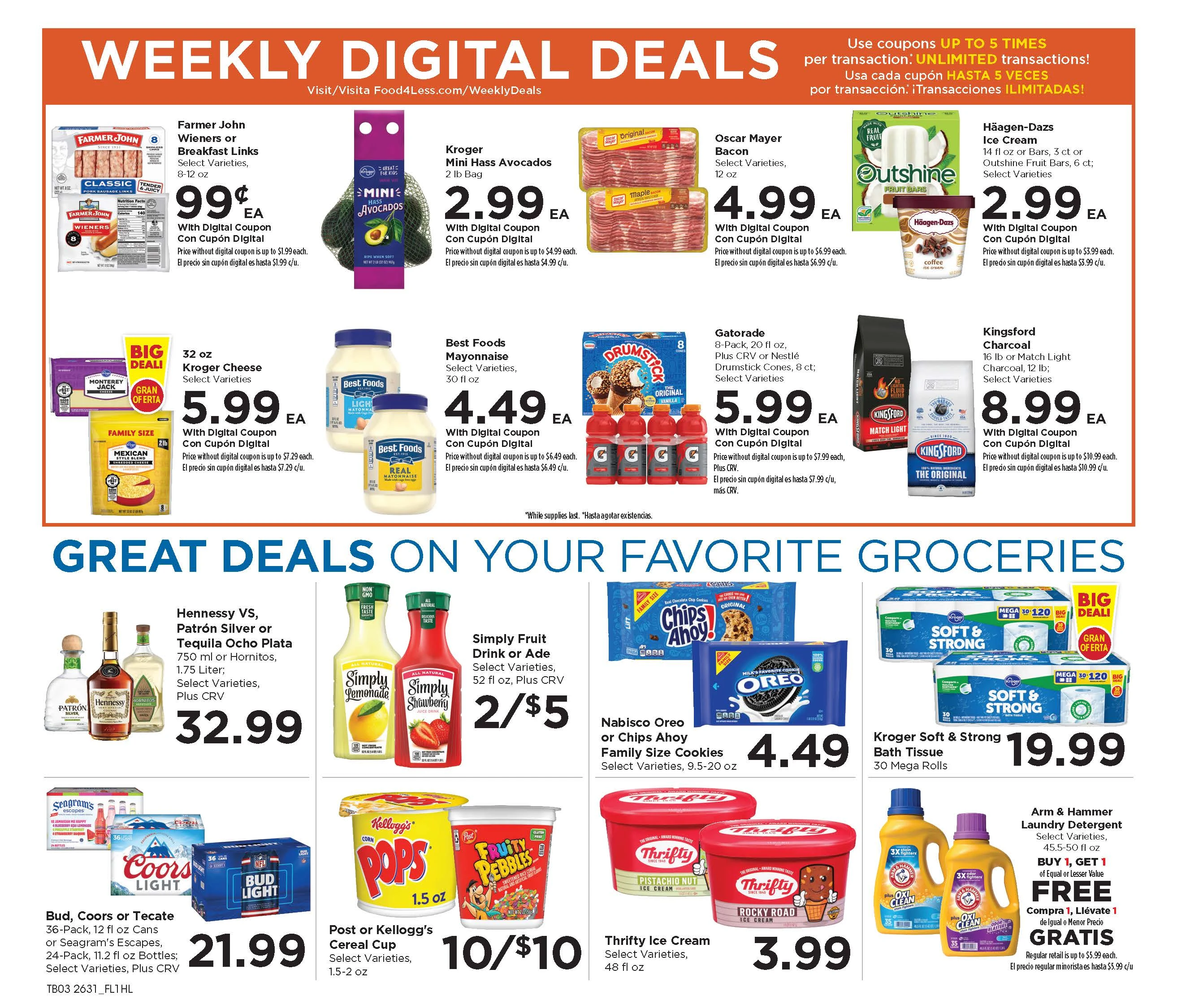 Food 4 Less Cathedral City Marketplace Weekly Ad Print - Page 4