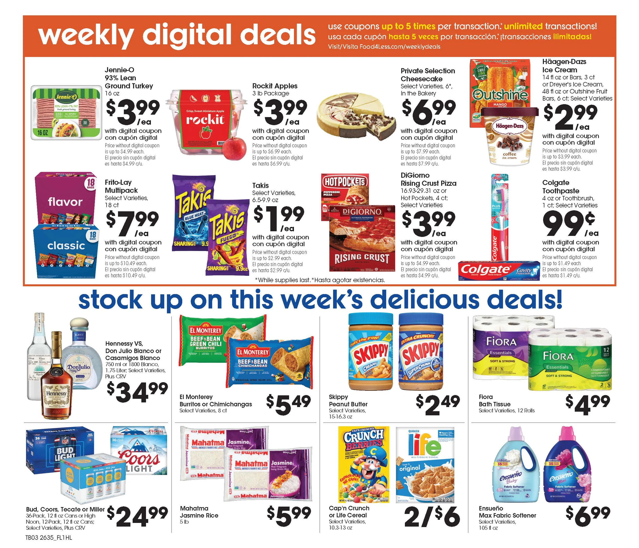 Food 4 Less Cathedral City Marketplace Weekly Ad Print - Page 4