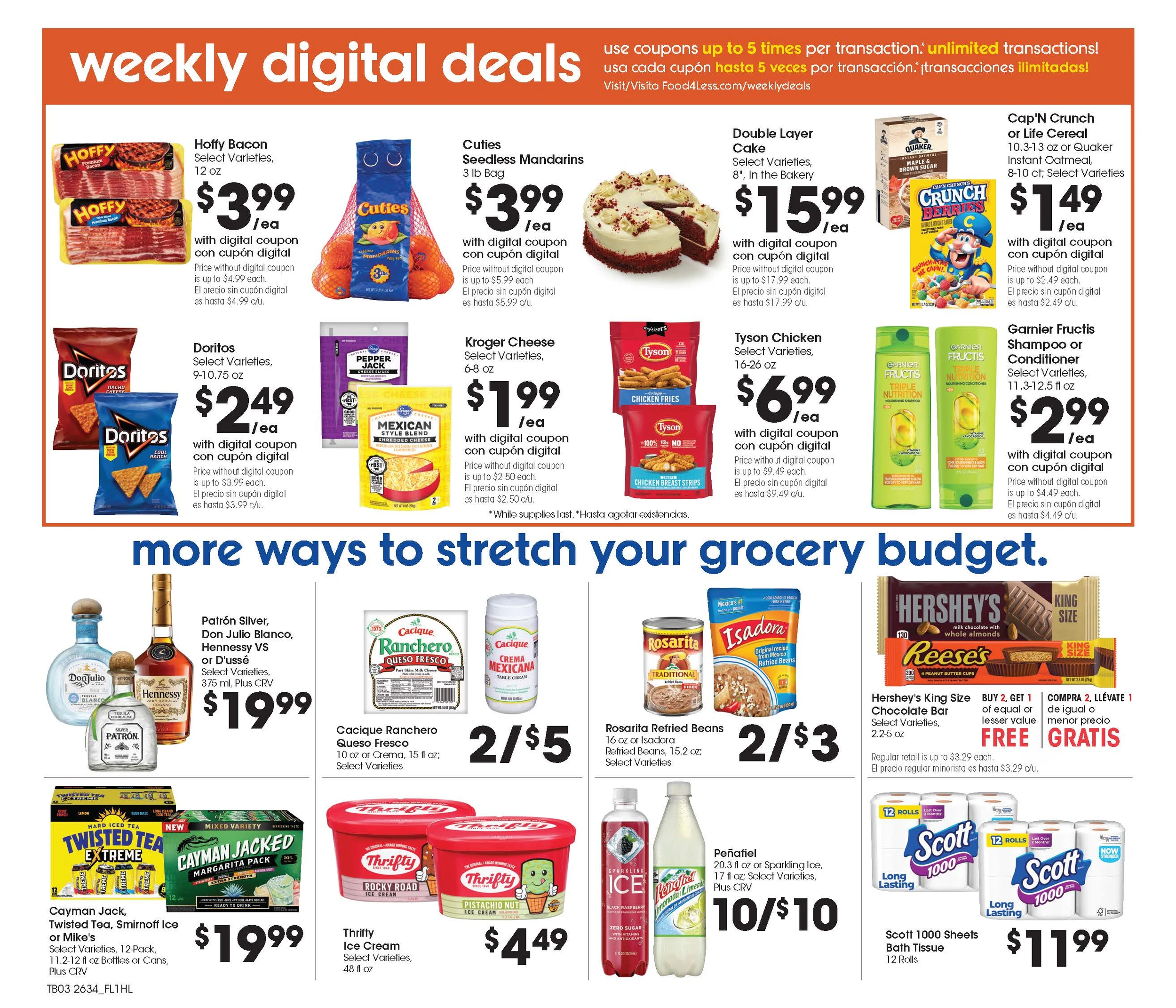 Food 4 Less Cathedral City Marketplace Weekly Ad Print - Page 4