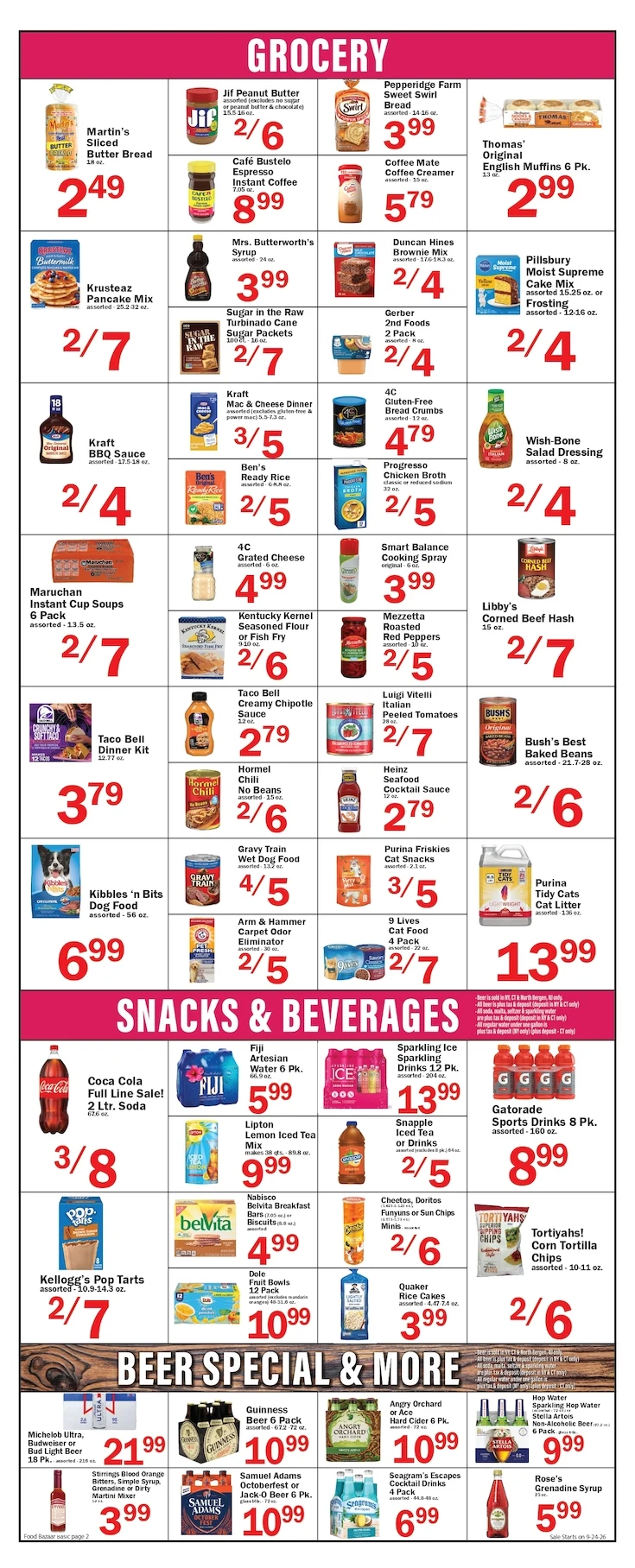 Food Bazaar Weekly Ad - Page 2