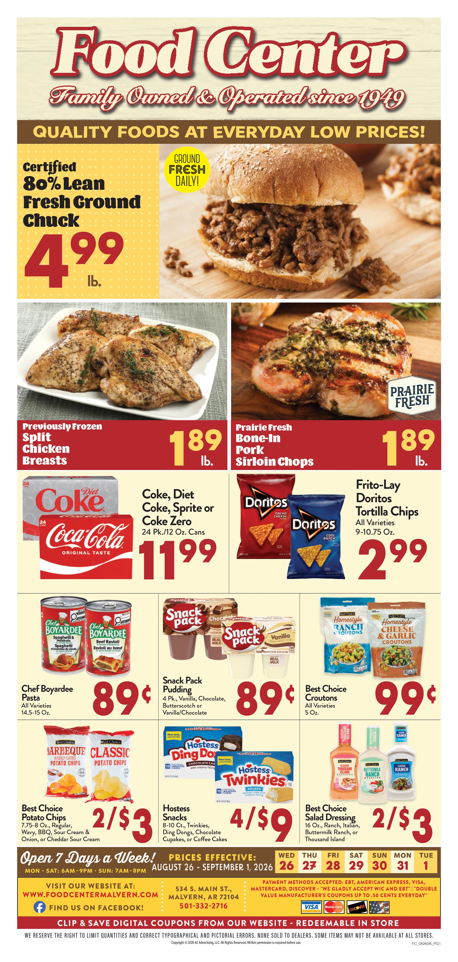 Food Center Malvern Current Ad - Page 1